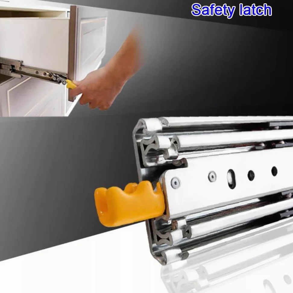 Heavy Duty Cassetti Runners, Guide for cassetti ad estrazione totale con serratura da 12 pollici a 60(1400mm(56in))