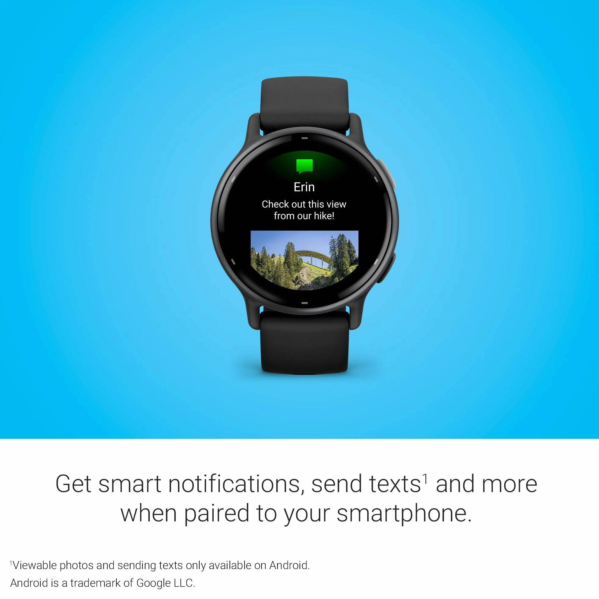 Garmin vívoactive 5, Smartwatch AMOLED 1,2", Cassa 42mm, Musica, GarminPay, +30 Sport, GPS, Cardio, Coach Sonno, Benefici Workout, Autonomia 11 giorni, Black & Slate