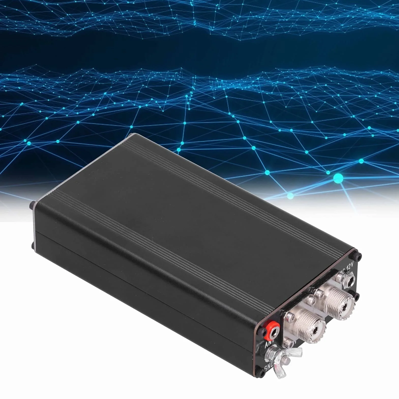 1Migliora La Tua Esperienza di Ascolto a Onde Corte con Il Nostro Sintonizzatore Per Antenna Universale da 150 W - Include 4 Induttori Ad Anello Magnetico T90‑2 Per Prestazioni Ottimali da 1,9 a 54 MH