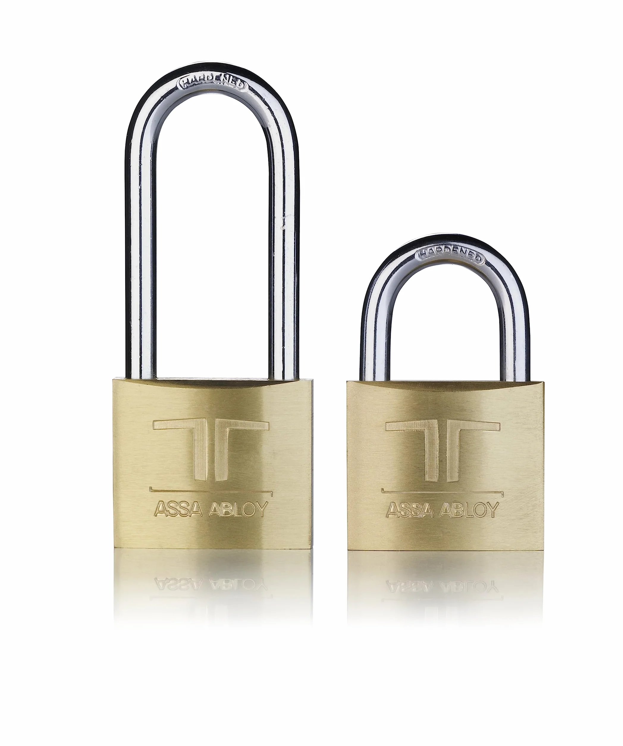 Tesa Lucchetto in ottone, arco in acciaio, oro, CL50LT
