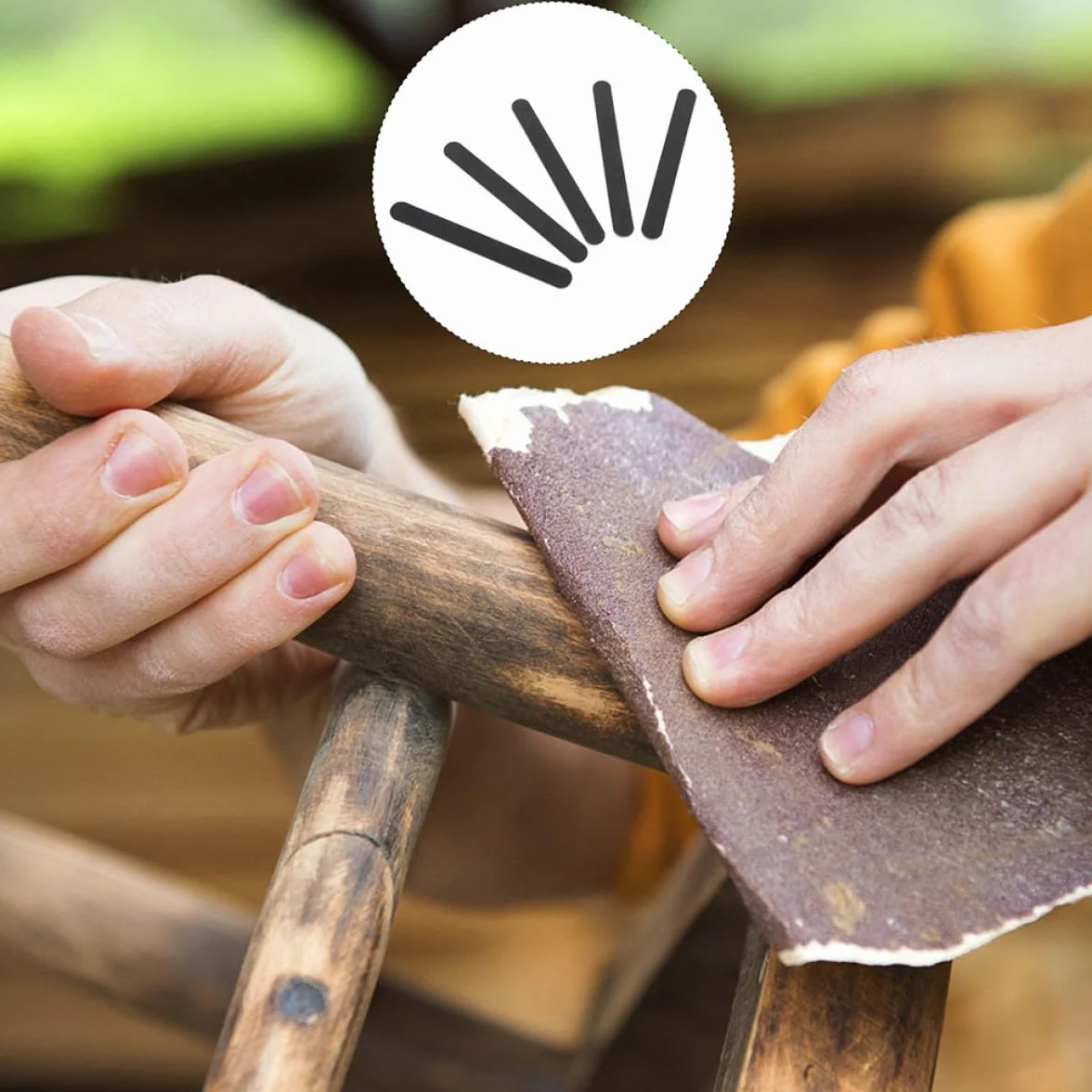 Bastoncini Abrasivi per Modellismo Doppia Grana, 12 Pezzi, per Levigatura di Argilla Legno e Metallo