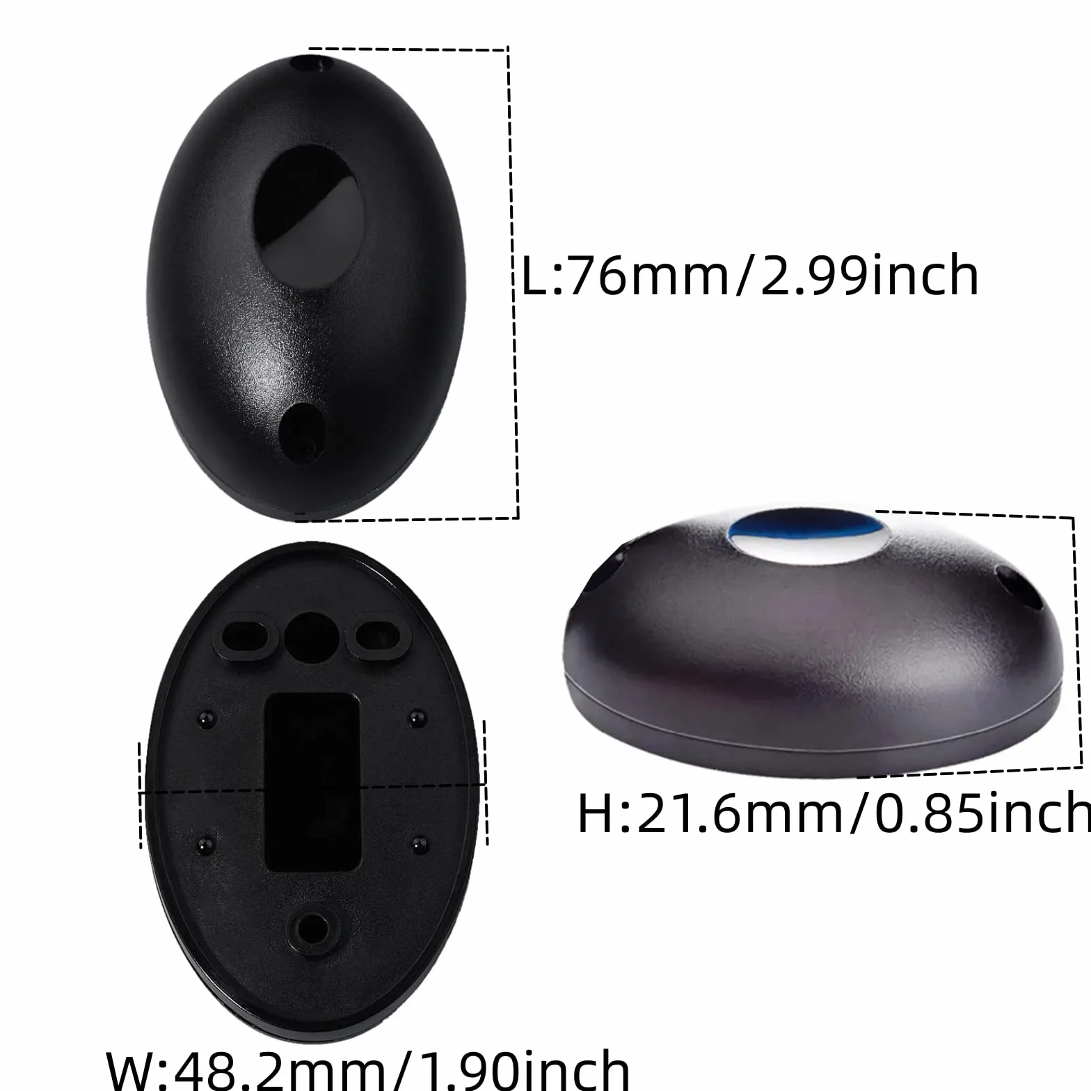 Sensori a Fotocellula a Infrarossi 12/24V AC DC Fascio di Sicurezza Universale per Cancello Automatico