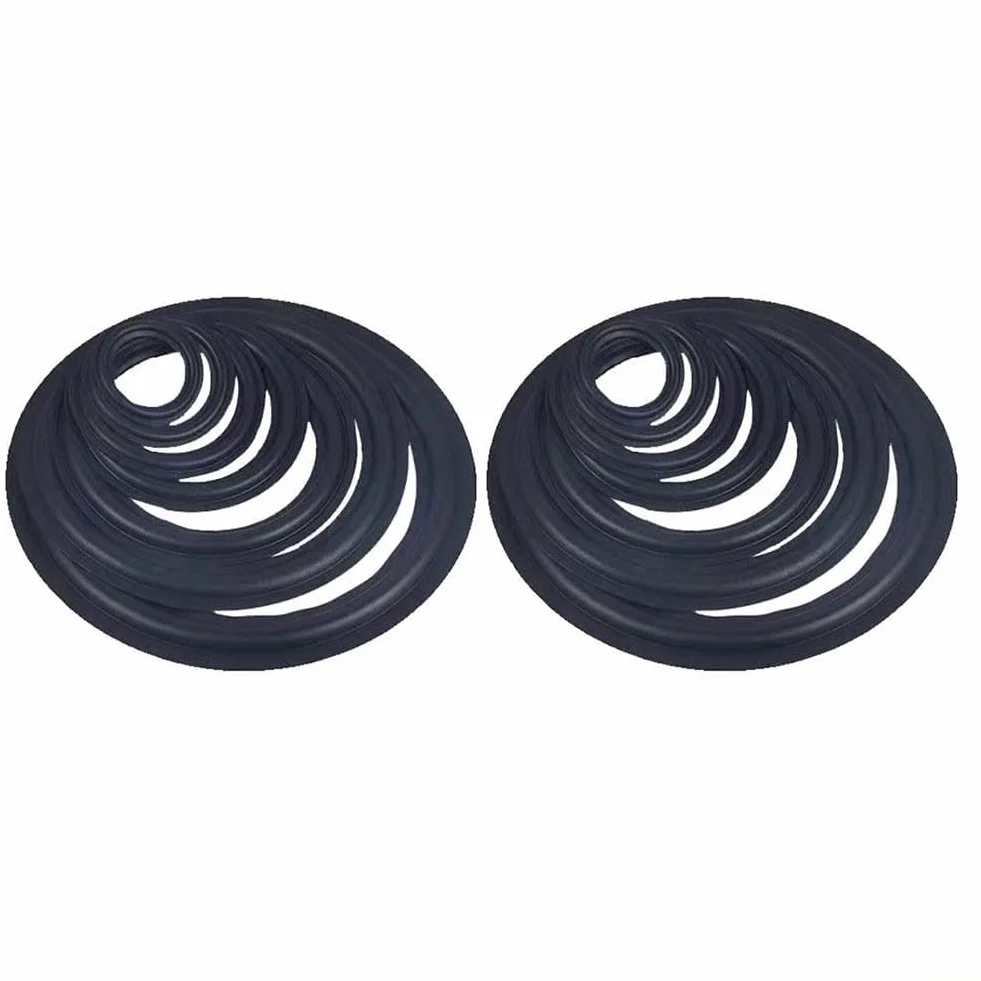Kit di ricambio per bordo in schiuma per altoparlanti woofer da 12 pollici (5 pollici/12,7 cm), 2 pezzi, per 4 altoparlanti