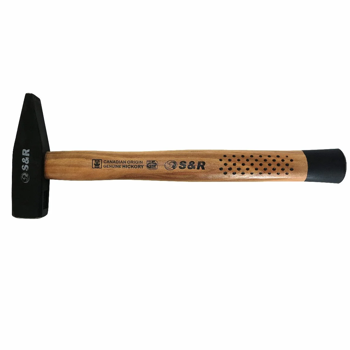 S&R Martello da Fabbro 200 gr Martello Tedesco Manico Legno Hickory Canadese