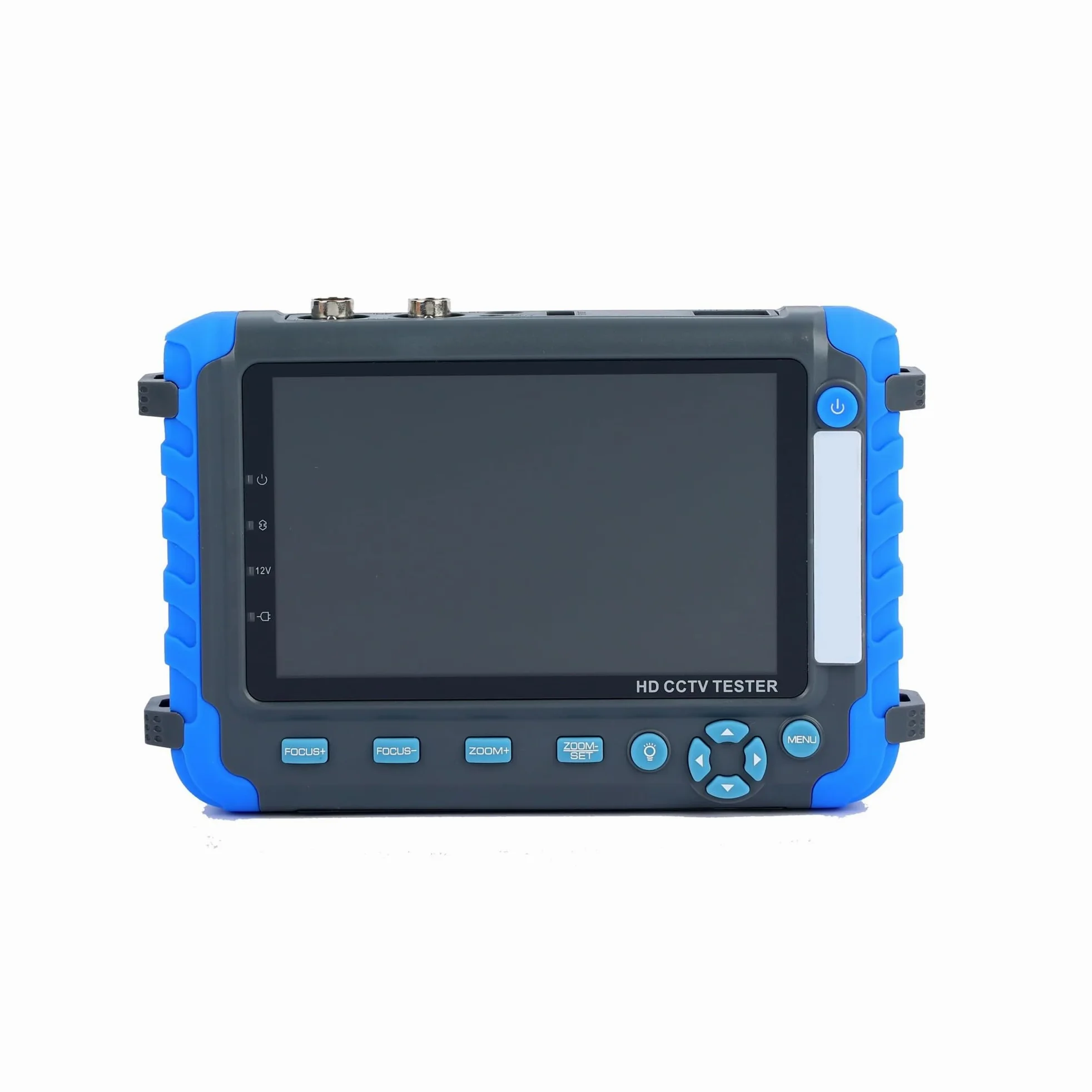 Tester CCTV, Tester for telecamera di sicurezza CCTV coassiale HD da 8 MP AHD TVI CVI CVBS Tester for telecamere di sicurezza alimentato DC12V portatile Tester video da 5 pollici