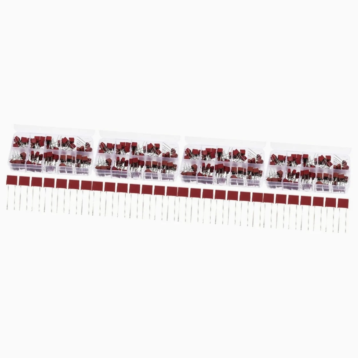 SHINEOFI 4 Set Fusibili Slow Blow Assortiti Volt con Resistente per Applicazioni Domestiche