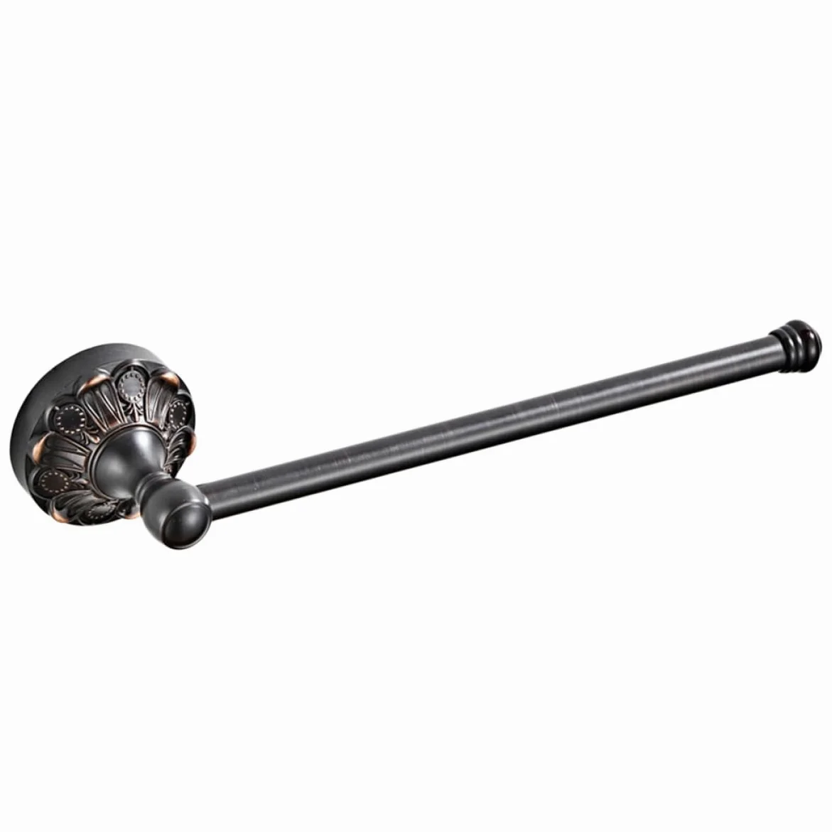 Porta Asciugamani Singolo 29cm in Rame Stile Europeo | Finitura Lucida Effetto Antico, Design Moderno Elegante, Uso Comodo Sotto la Doccia