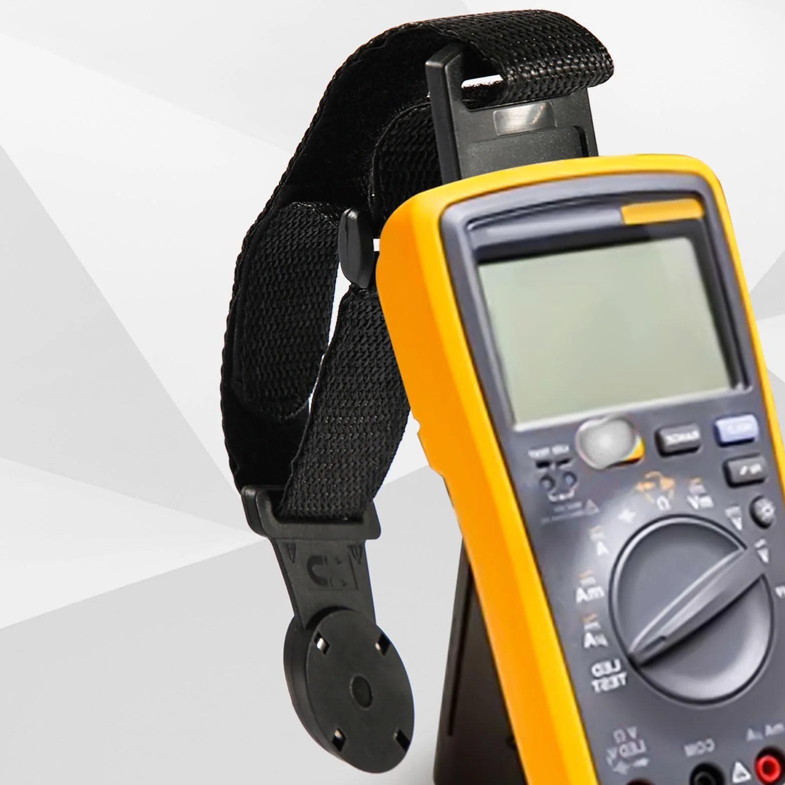Fluke Set Gancio Magnetico con Laccio Appeso Accessori per Kit di Sospensione per Multimetro Digitale (Nero)