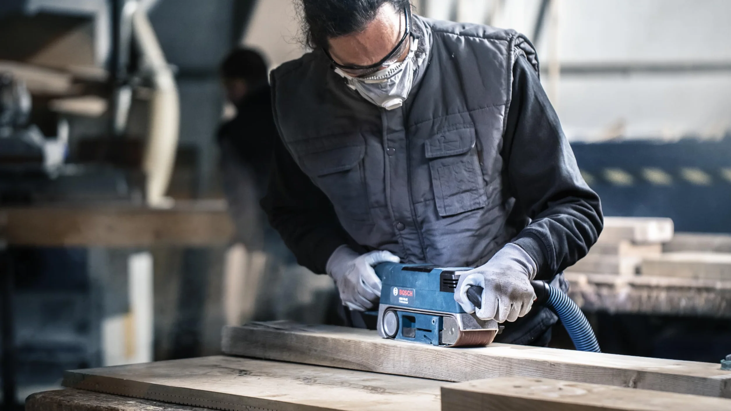 Bosch 10x Nastro abrasivo PRO X440 per levigatrici (per Vernice su legno, Legno duro, 100 x 610 mm, Grano 60, Professional Accessorio Levigatrice a nastro)