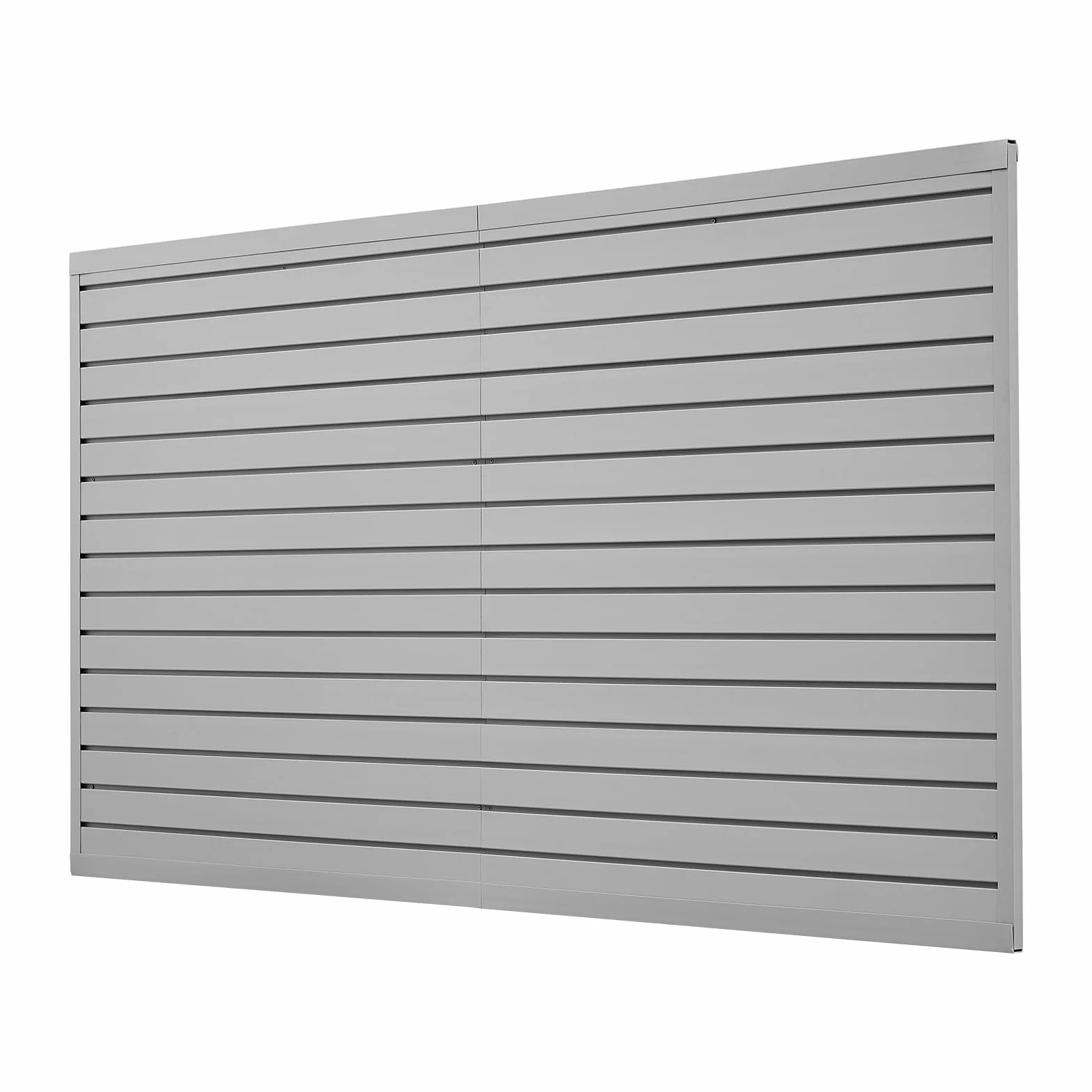 VEVOR Pannelli per Pareti a Doghe Modulari Grigio 1225 x 2450 x 20 mm
