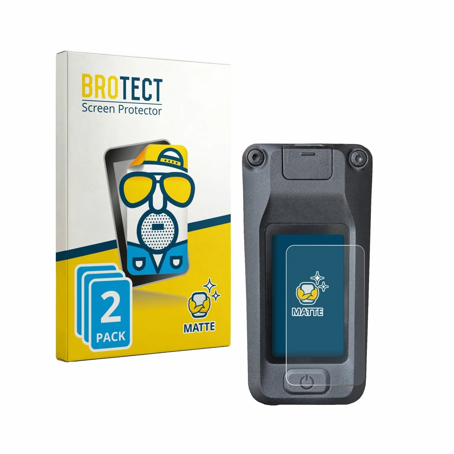 brotect Pellicola Protettiva Opaca per Amflow DJI Avinox Pellicola Protettiva Anti-Riflesso (2 Pezzi)