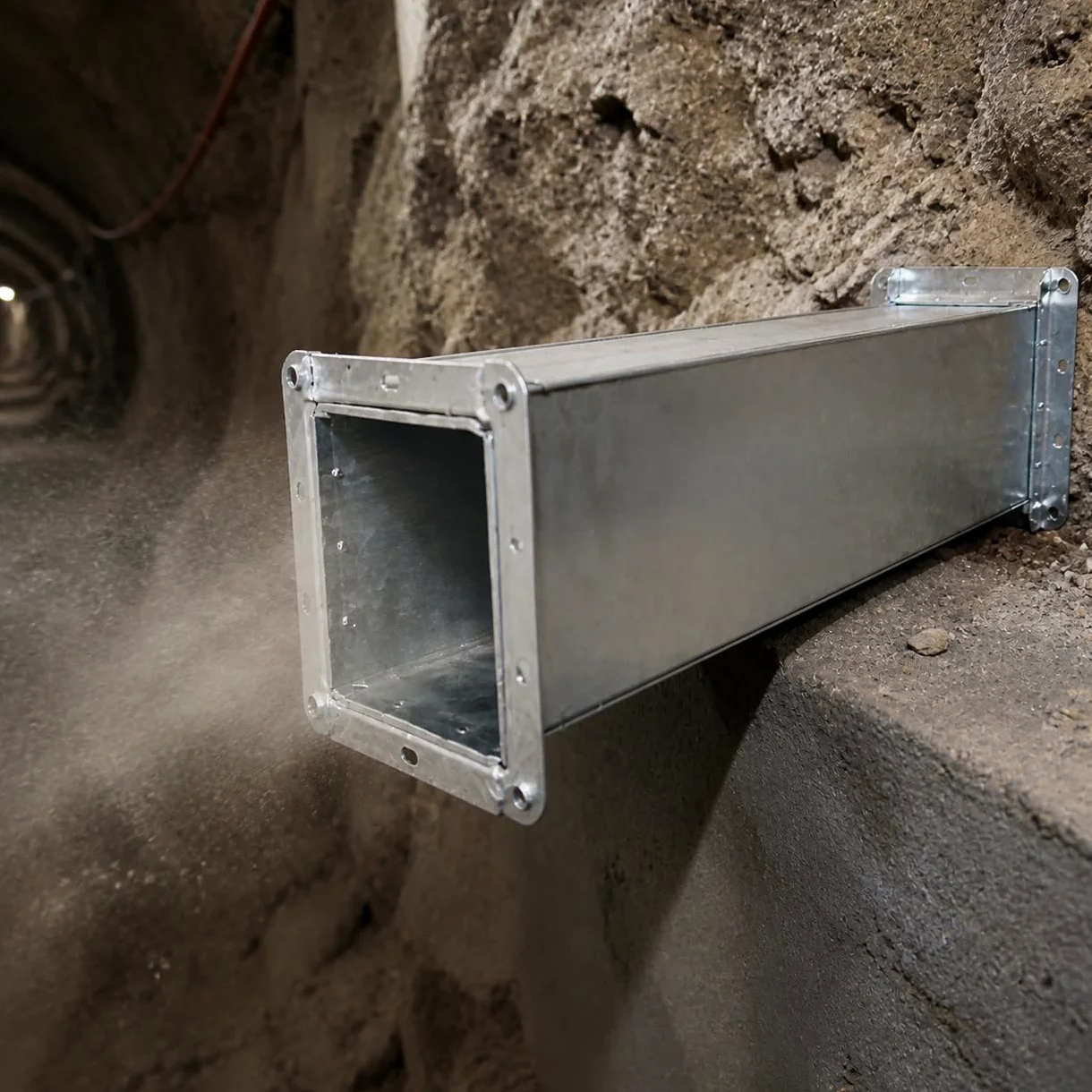 Condotto di Ventilazione Zincato | Rivestimento zincato, Tubo scarico fumi, Produzione industriale, Per carpentieri metallici