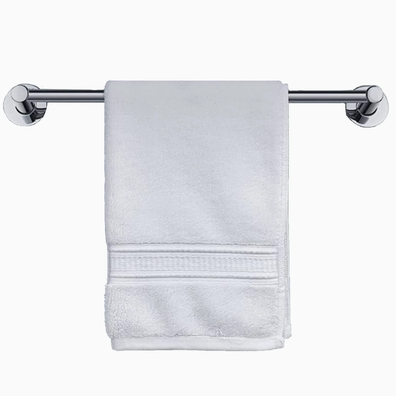 Portasciugamani Multifunzione, portasciugamani in Acciaio Inossidabile SUS 304, portasciugamani a Parete, mensola per Asciugamani per Cucina, Bagno e Toilette, Argento (Dimensioni : 110cm)