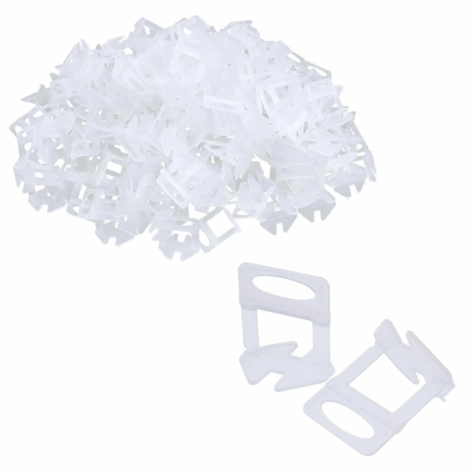 Clip di livellamento per Piastrelle 1 mm 200 Pezzi Sistema di livellamento