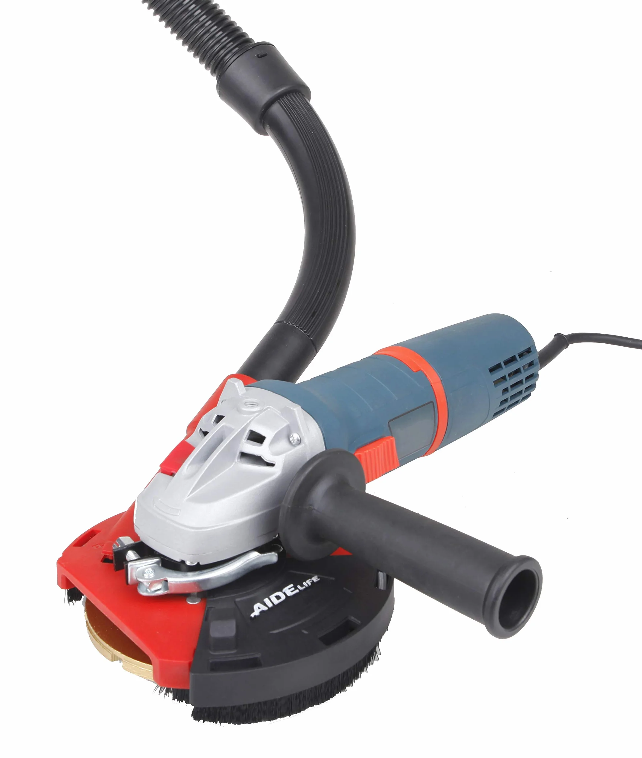 Aidelife cuffia di aspirazione universale per smerigliatrice angolare 115/125mm mola a tazza diamantata 125mm
