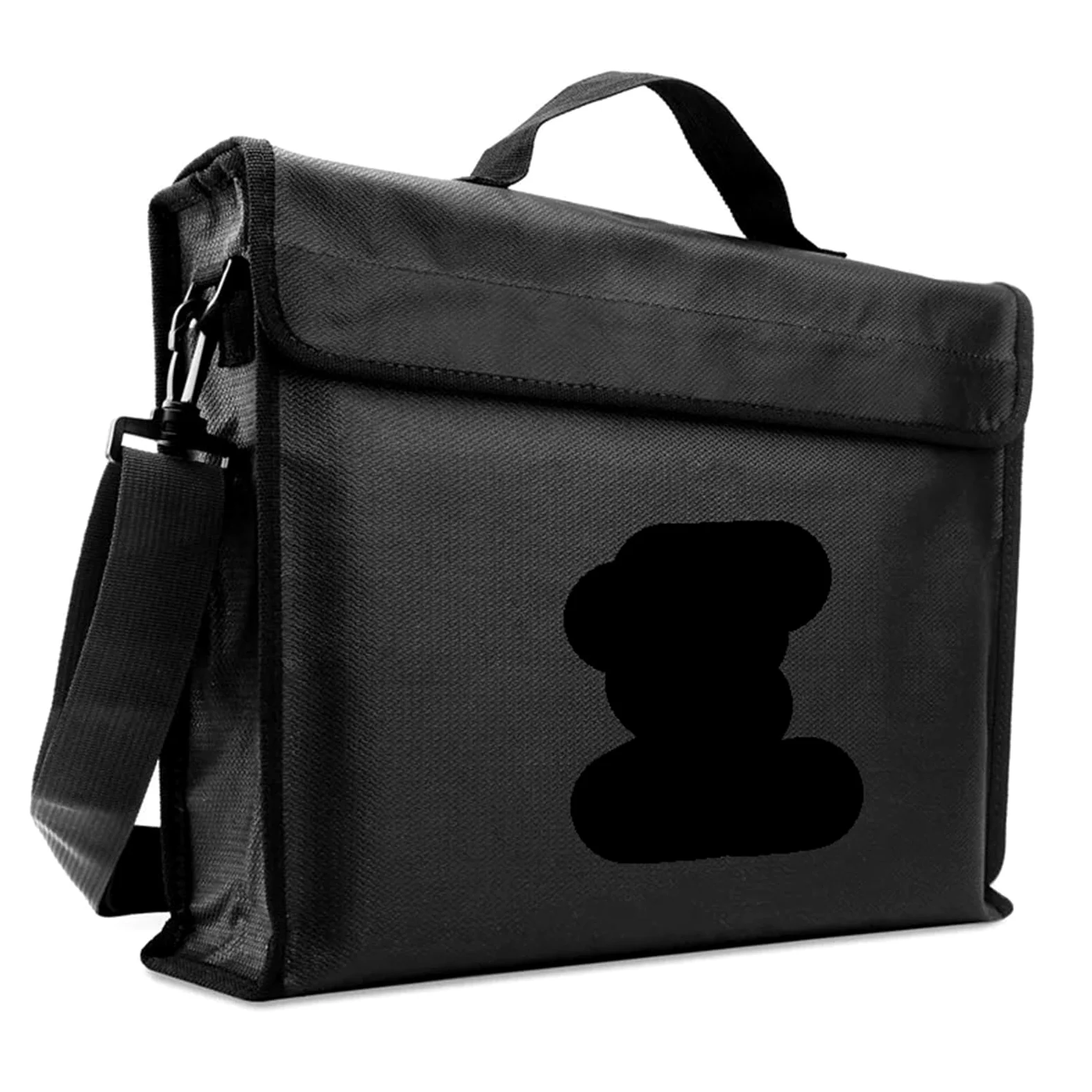 Borsa ignifuga for denaro e documenti, portadocumenti e portadocumenti con maniglia e tracolla, scatola ignifuga for oggetti di valore per Documenti Passaporto