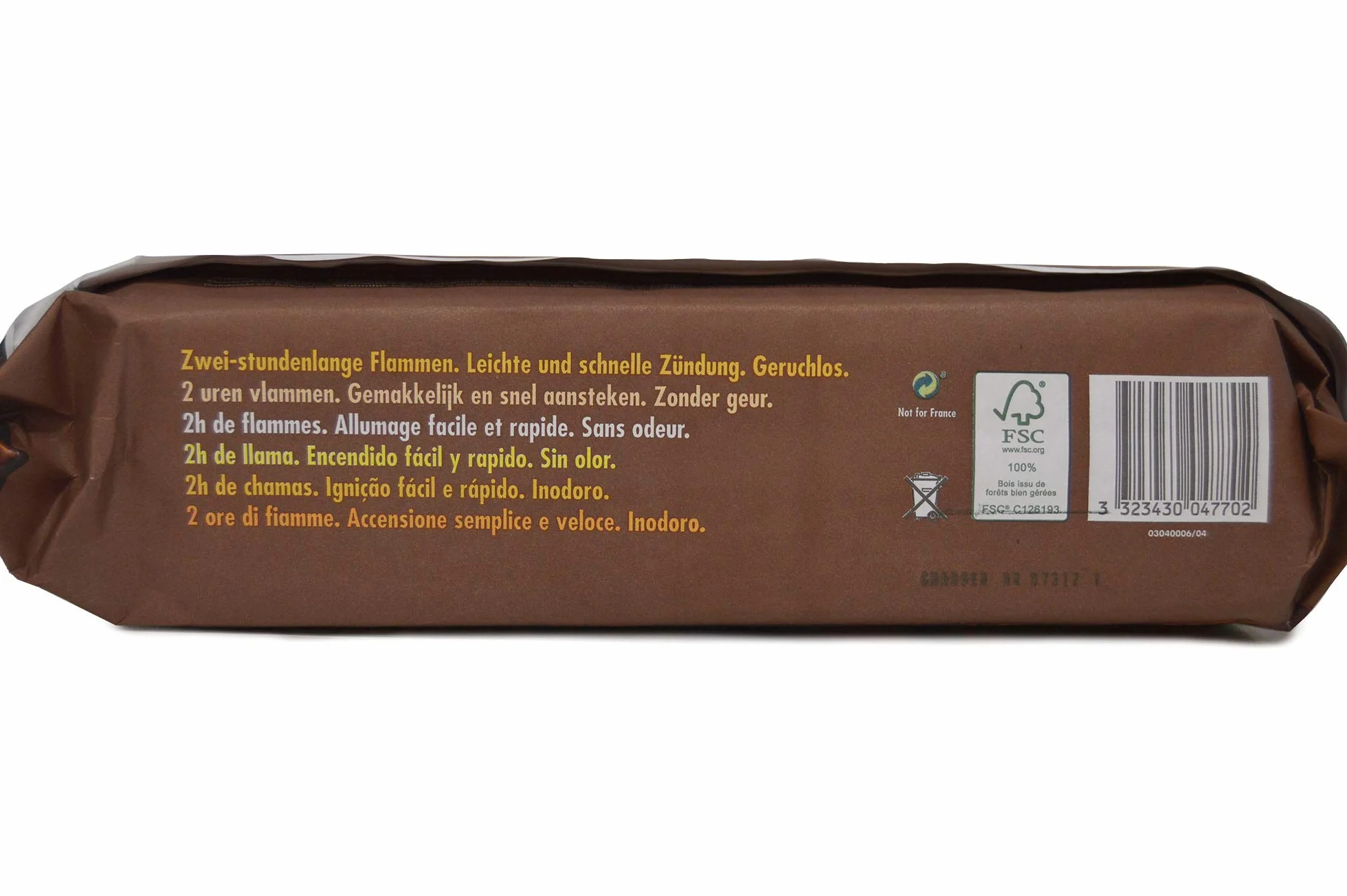 Pyro Feu 24770-12 Legno calorifico a lunga durata 1,120 kg