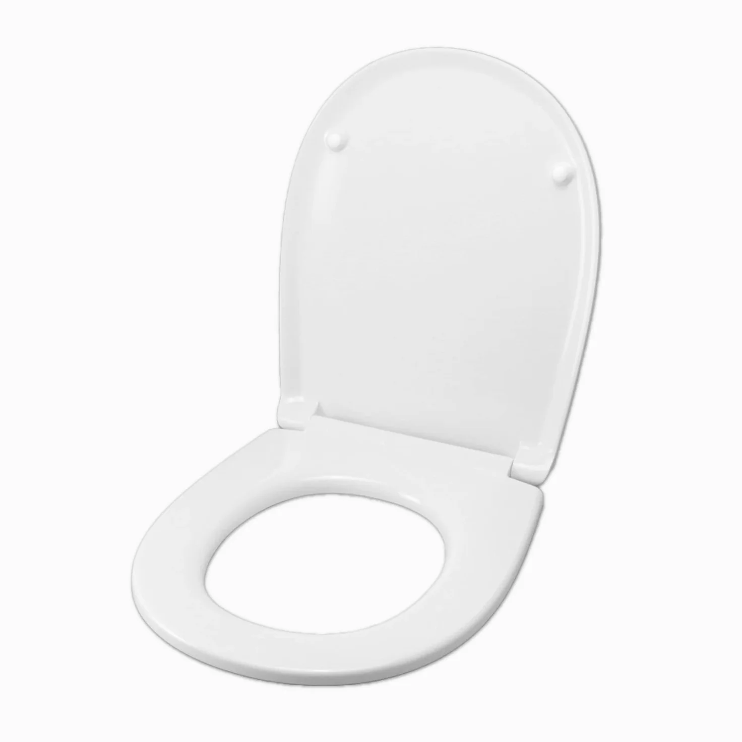 Copriwater per ITALIAN STYLE BATH PICCADILLY TERMOINDURENTE BIANCO cerniera inox normale o rallentata soft close