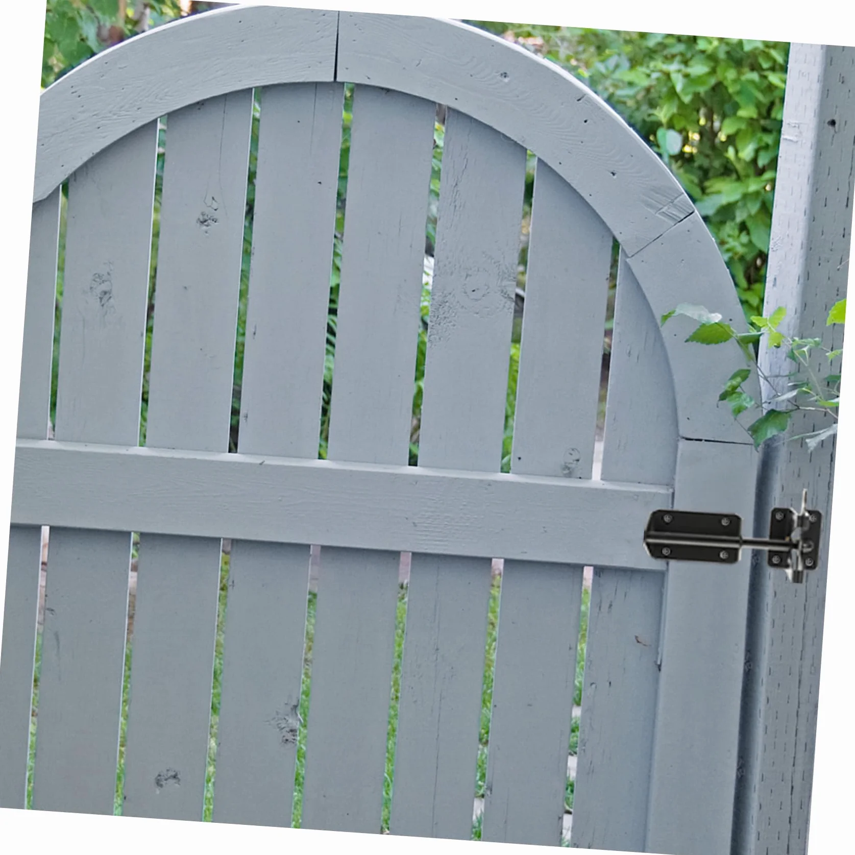 Catenaccio a Scorrimento per Porta, Serratura di Sicurezza Nero Spcc | Uso Domestico, Installazione Semplice, Struttura Heavy Duty, Chiavistello per Finestra e Cancello