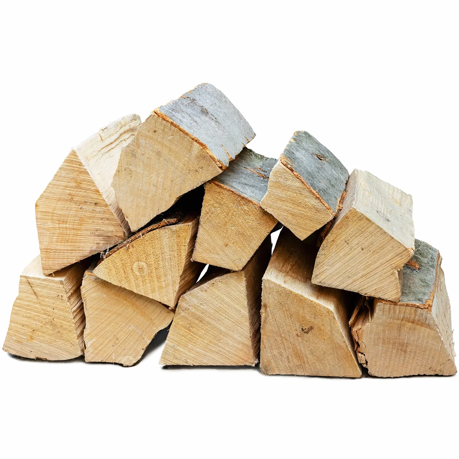 Legna da ardere di faggio, con corteccia, 90 kg di legno di faggio, per forno, camino, stufa, braciere, braciere, grill, tronchi da 25 cm, essiccato