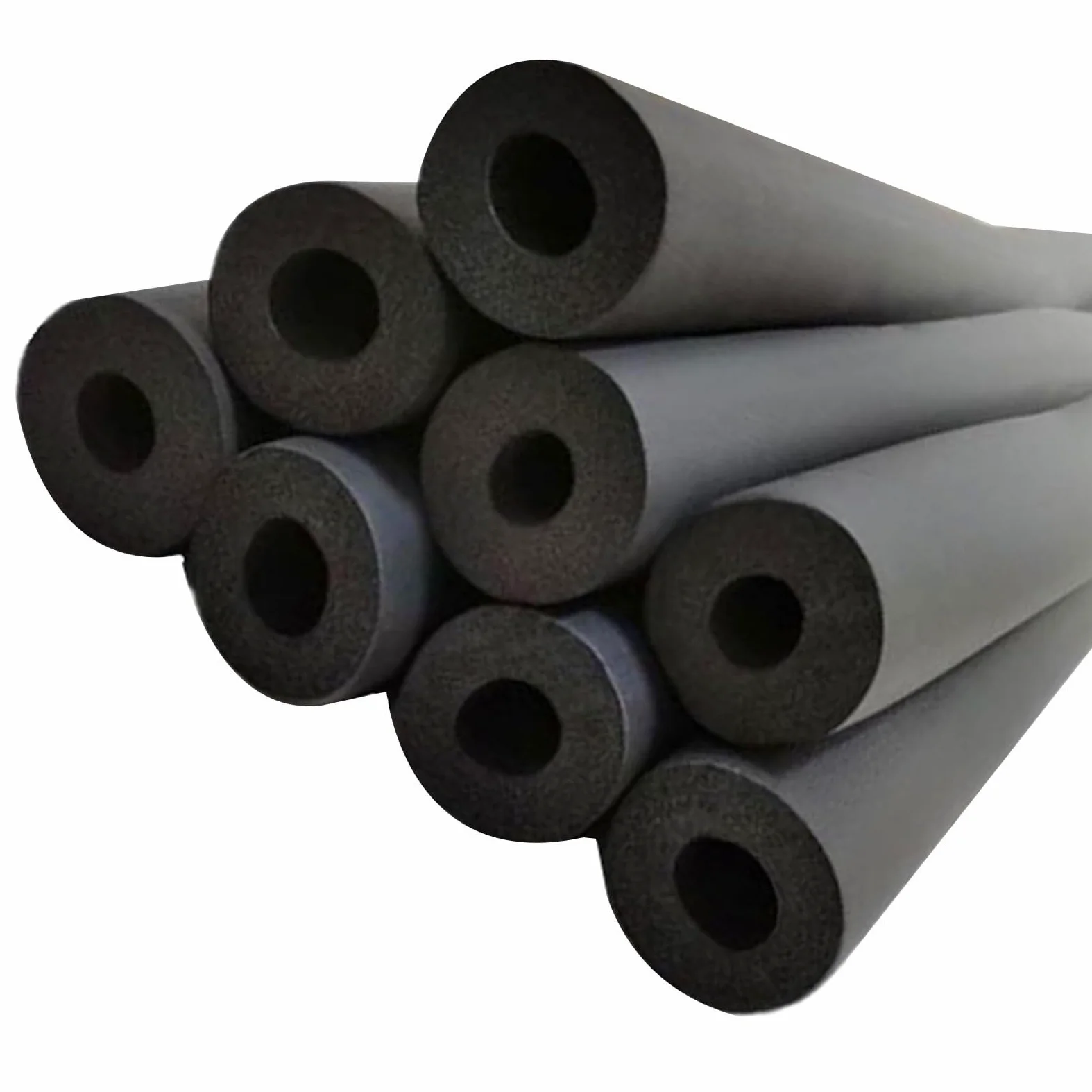 tubo isolante in schiuma, Tubo in schiuma isolante for tubi da 1,9 m/6,2 piedi Nero(Id20mm,T25MM*L190CM)