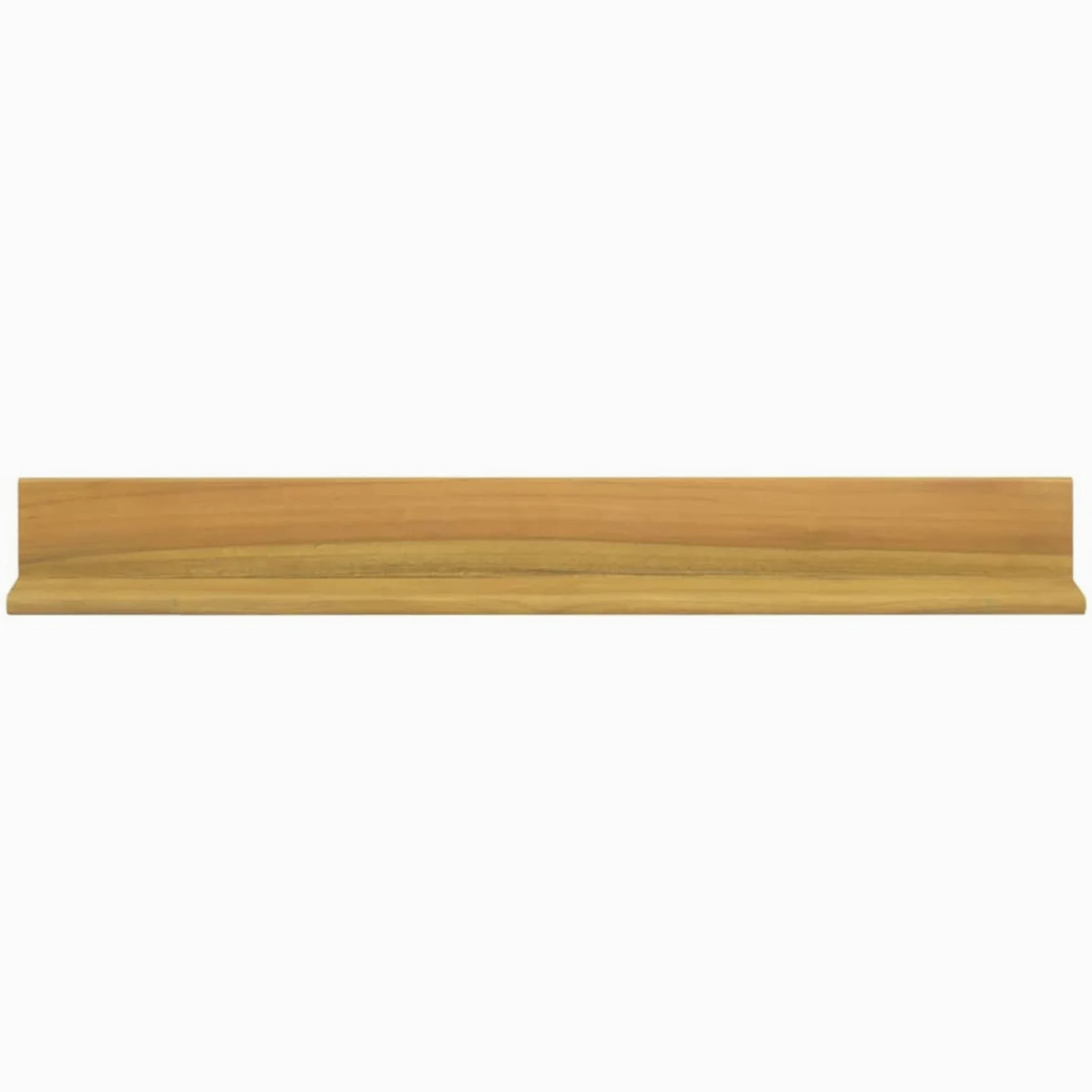 ZHOUMIN Mensole da Parete 2 pz 90x10x10 cm in Legno Massello di Teak,Mensola da Parete,Mensole da Muro,Mensole da Muro Design Moderne