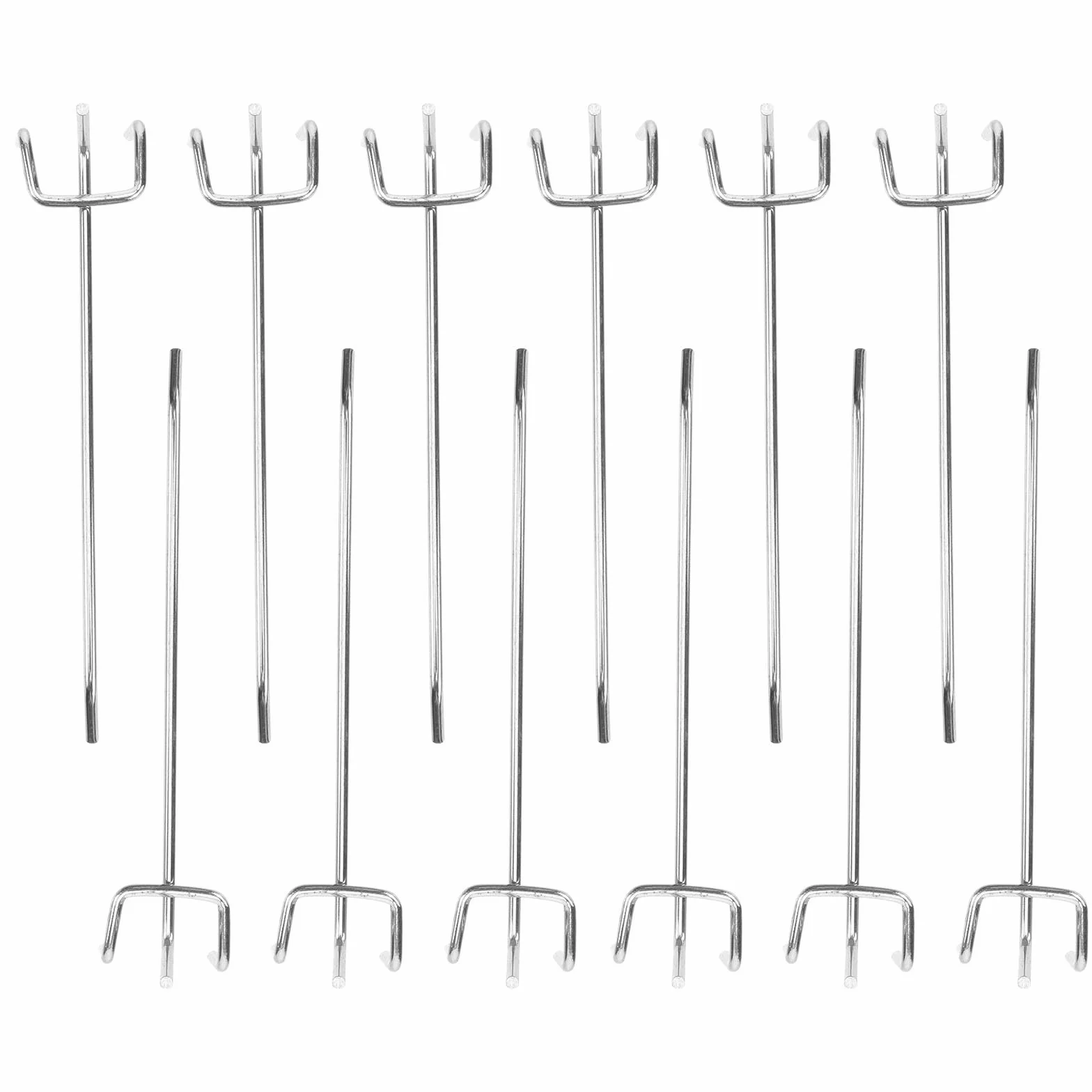 Ganci Per Pannelli Forati DOITOOL 50 Pezzi Metallo 15x2.5x2.5 cm
