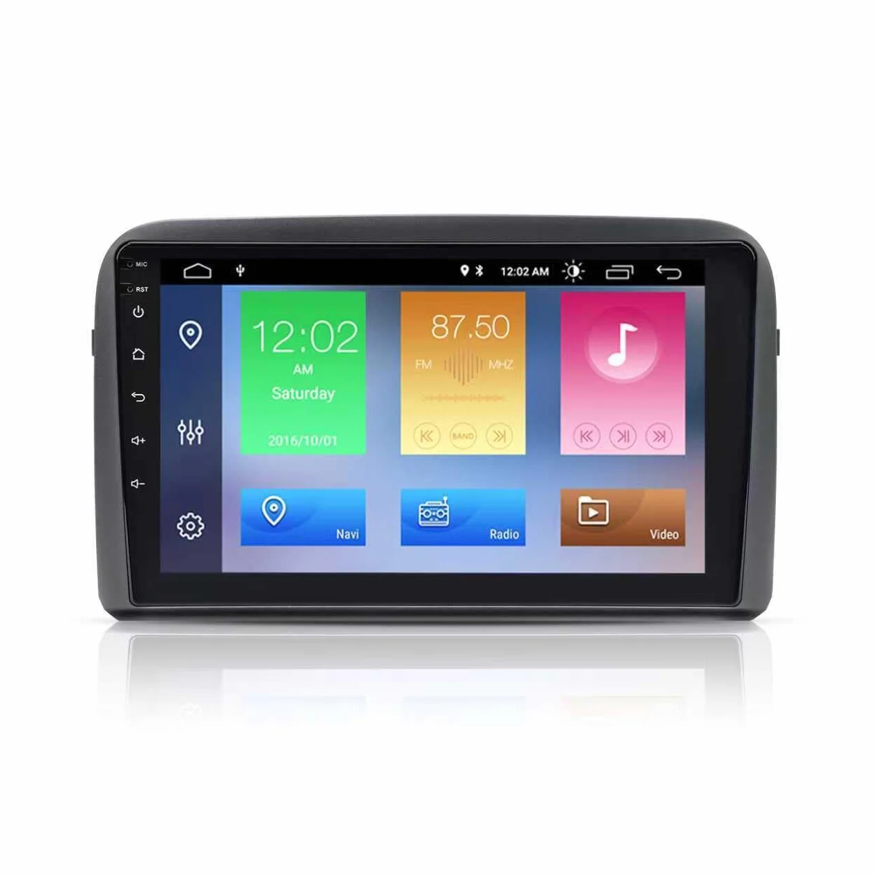 Autoradio Android 9 Pollici per Fiat Croma | CarPlay & Android Auto, Navigatore GPS, Bluetooth, WiFi, Schermo Touch HD, 4GB RAM + 32GB ROM 2005-2012