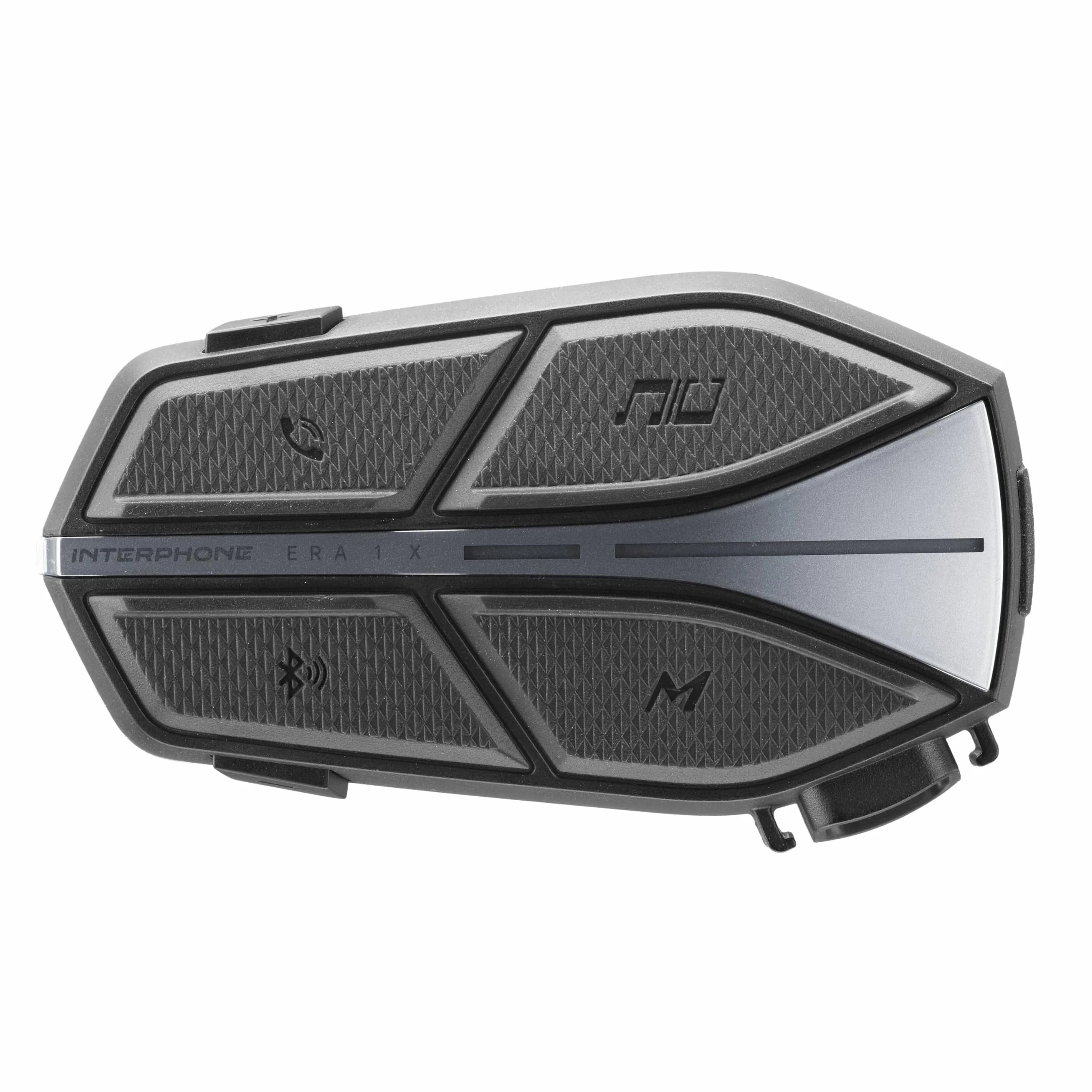 INTERPHONE - ERA1X Interfono Moto Doppio Mesh 3.0 e Bluetooth 5.3, fino a 25h autonomia, 1,5 km, audio by Harman Kardon, compatibile con mesh Sena, pairing rapido e comandi vocali