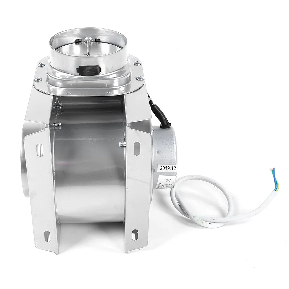 YWBL-WH Ventilatore Estrattore 4in, 250m³/h Silenzioso per Bagno | Motore in Rame da 220 V, Rumore Ridotto a 45 DB, Pressione del a 110 Pa, Impermeabile IPX2, Alloggiamento in Metallo per