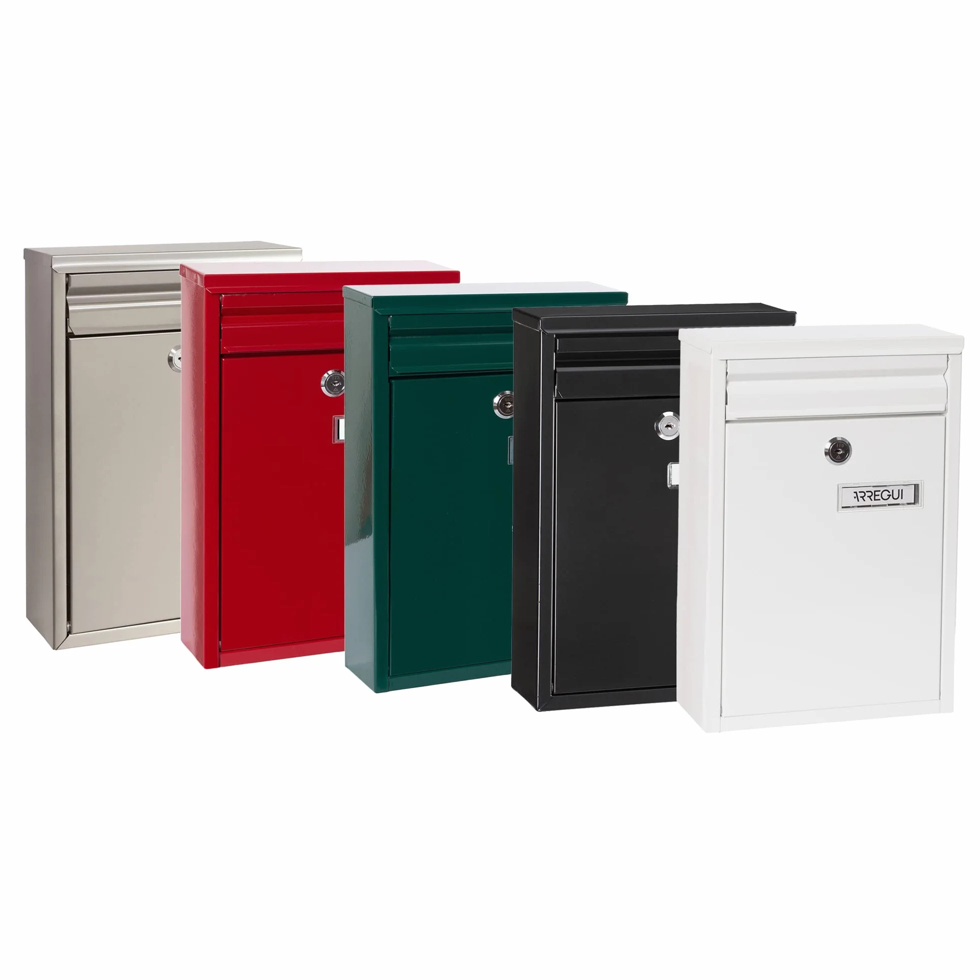 ARREGUI Zaguán E5757 Cassetta Postale Individuale Acciaio Inossidabile Esterno Inox DIN A5