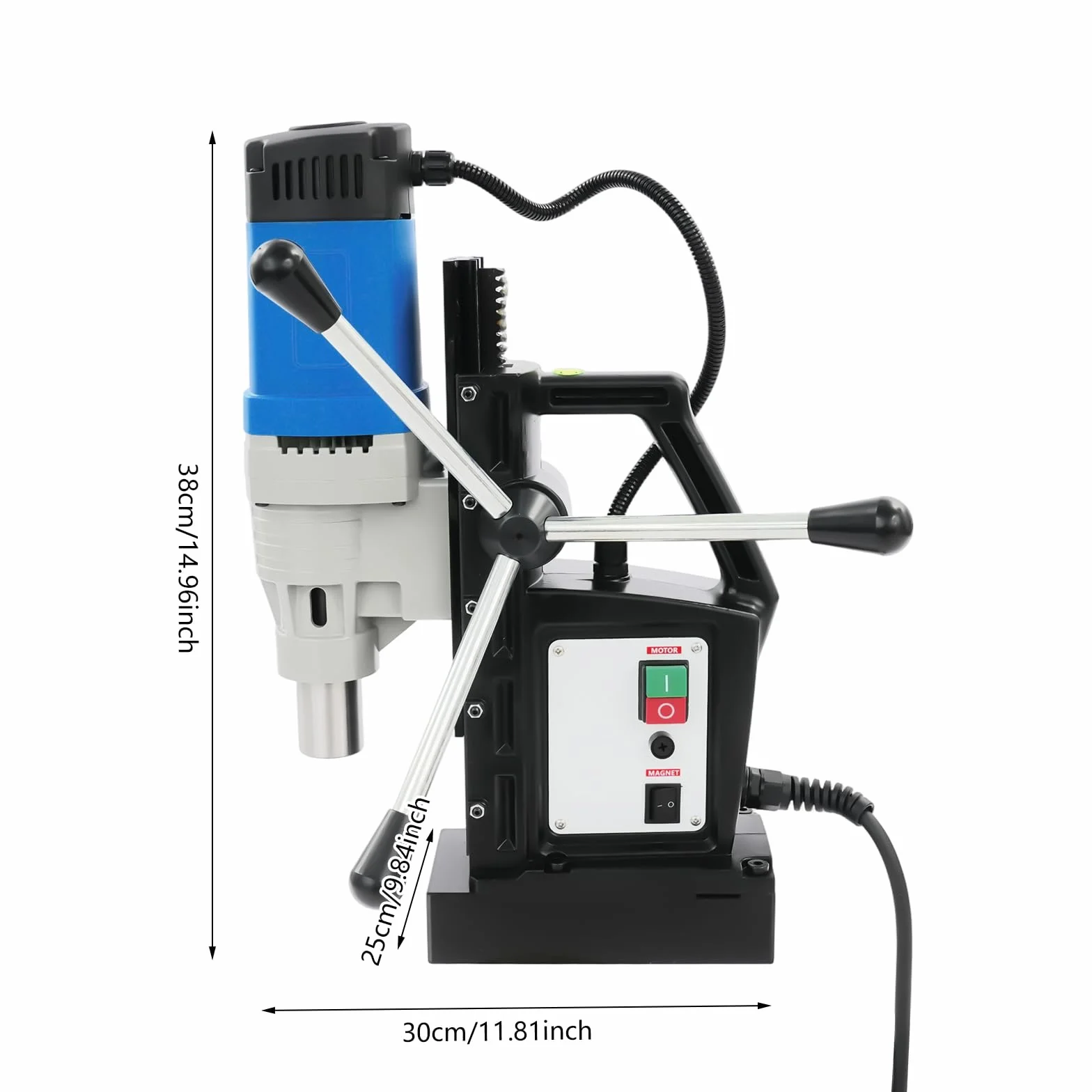 Trapano magnetico 1680 W 1380 N MT3 portatile professionale