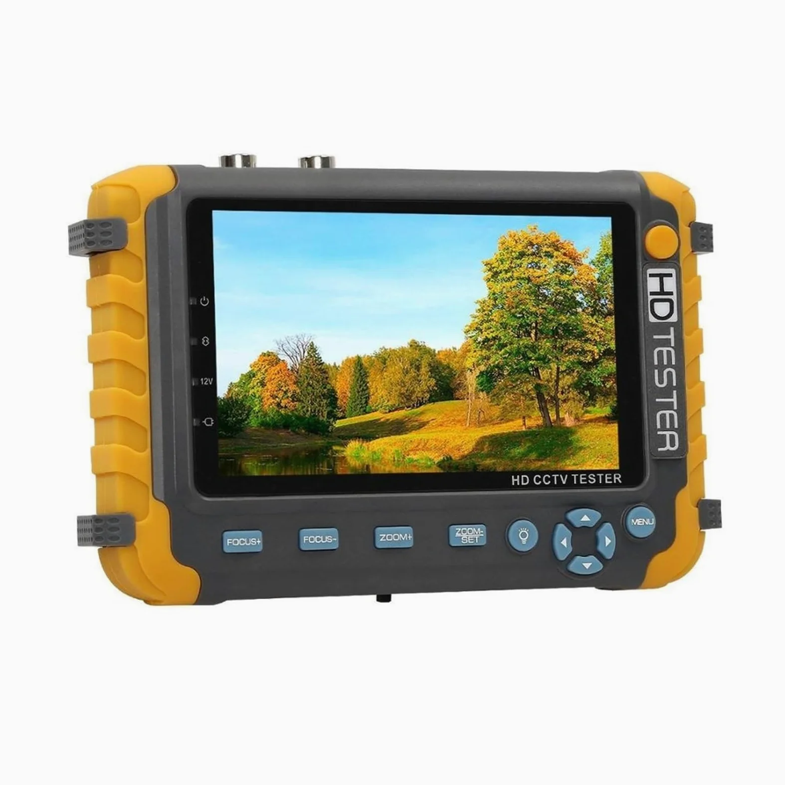 Tester Portatile per Fotocamere, CCTV IV8W AHD/CVI/TVI CVBS CCTV Tester Tester for Telecamere CCTV Tester AHD con Ingresso VGA Tester Video CFTV Mini Monitor Test di Videosorveglianza