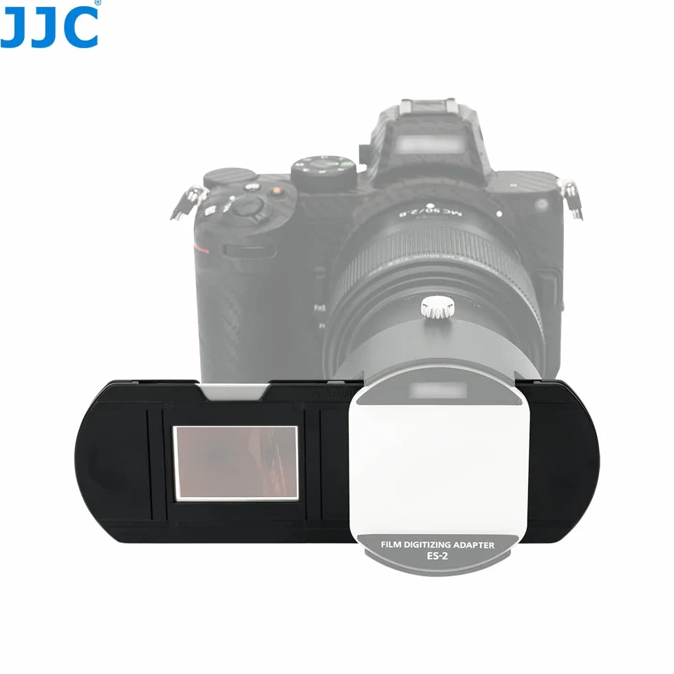 JJC FH-5 Set di 2 staffe scorrevoli da 35 mm per Nikon ES-2, adattatore per pellicole e altre diapositive, accessori fotocopiatrici