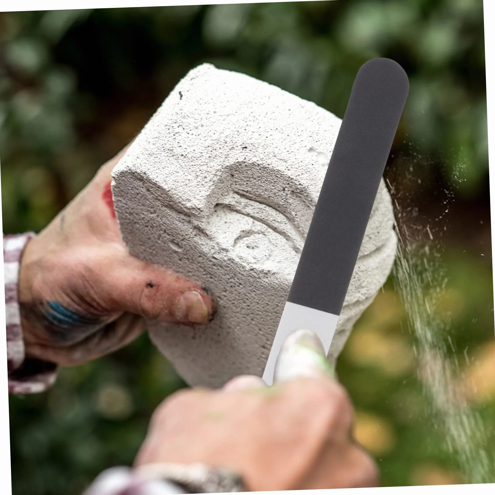 SOLUSTRE Bastoncini Abrasivi 5 Pezzi per Lucidatura Modelli in Eva Grana Completa per Superfici Plastiche