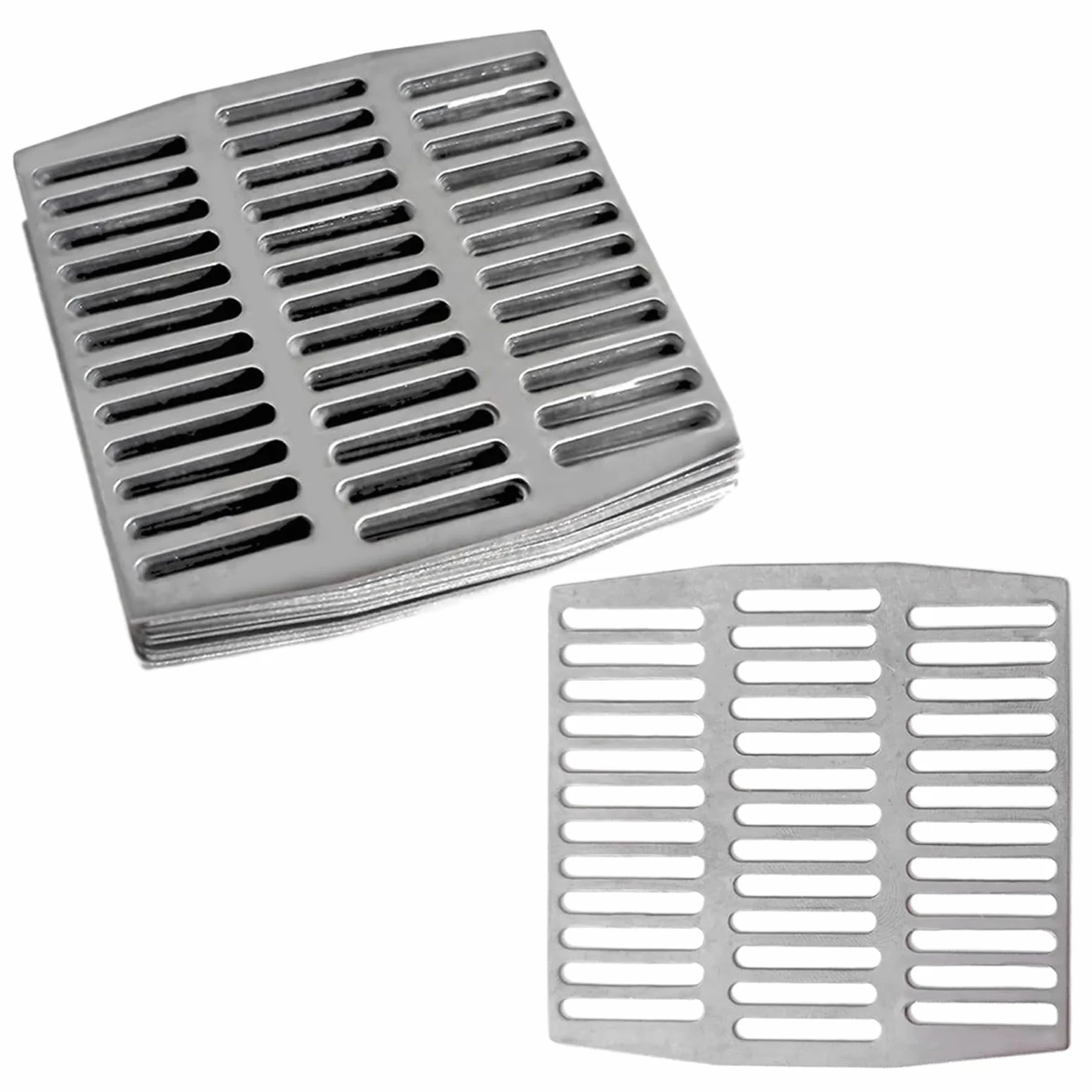Copertura per fori di sfiato – Griglia di ventilazione da parete | rete resistente alle intemperie, facile montaggio, protezione piatta, struttura robusta, griglia con fori per muratura, paret