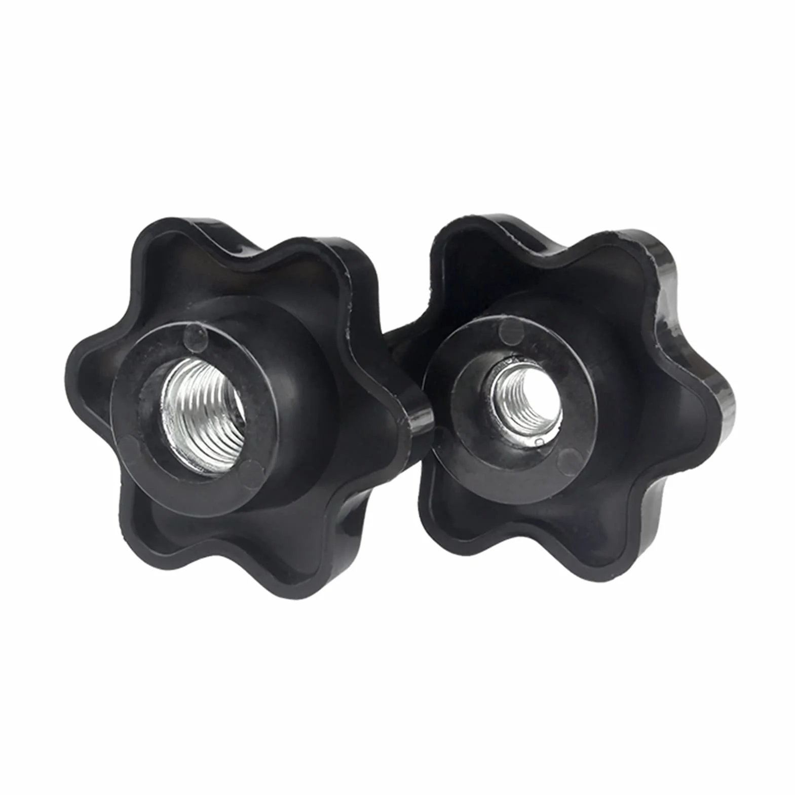 Stella Dadi con manico - Dadi di serraggio Plastica Zigrinato M6 M8 M10 M12 M14 M16