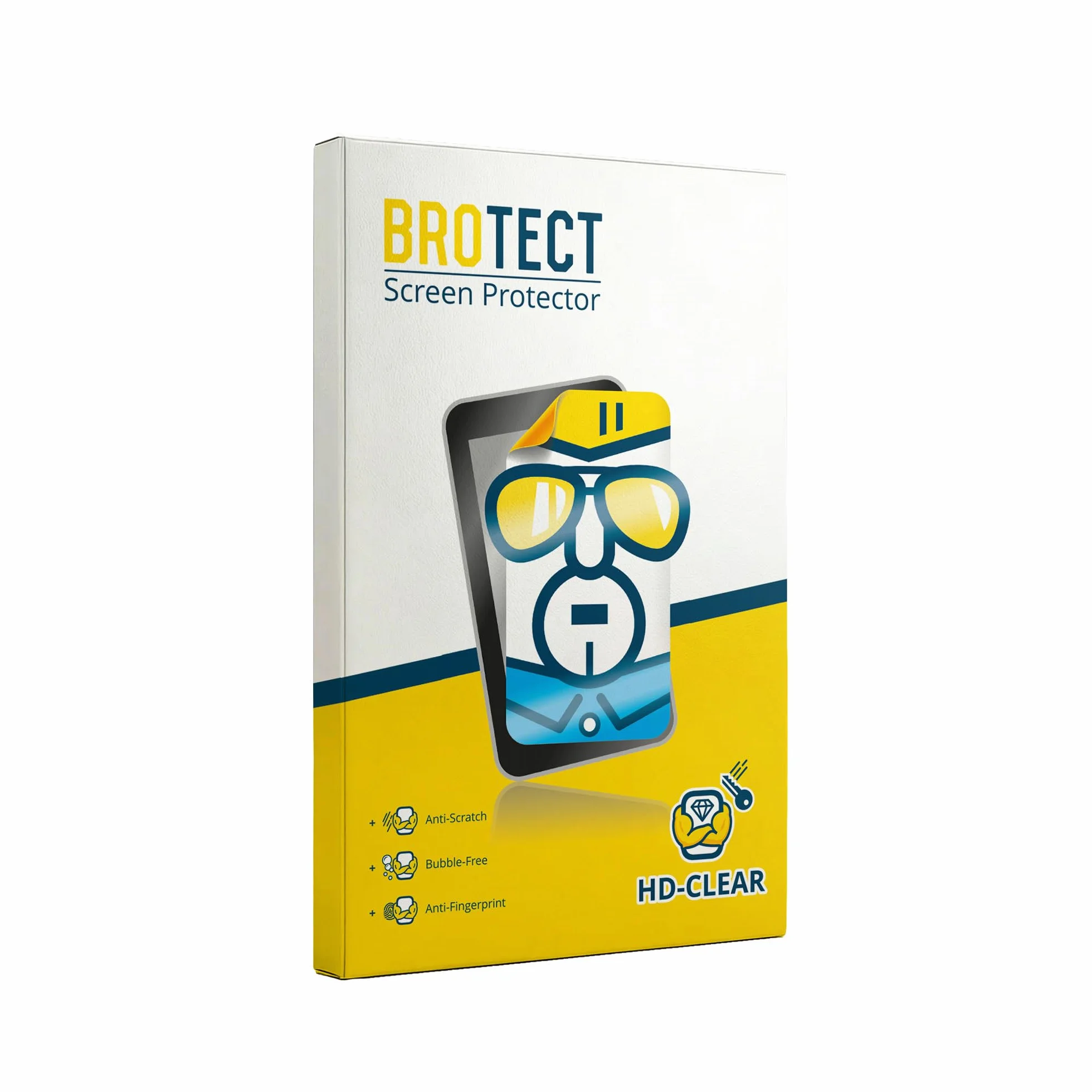 brotect Pellicola Protettiva per DJI Osmo Action 4 Protezione Schermo (2 Pezzi) [Trasparente, Anti-Impronte]