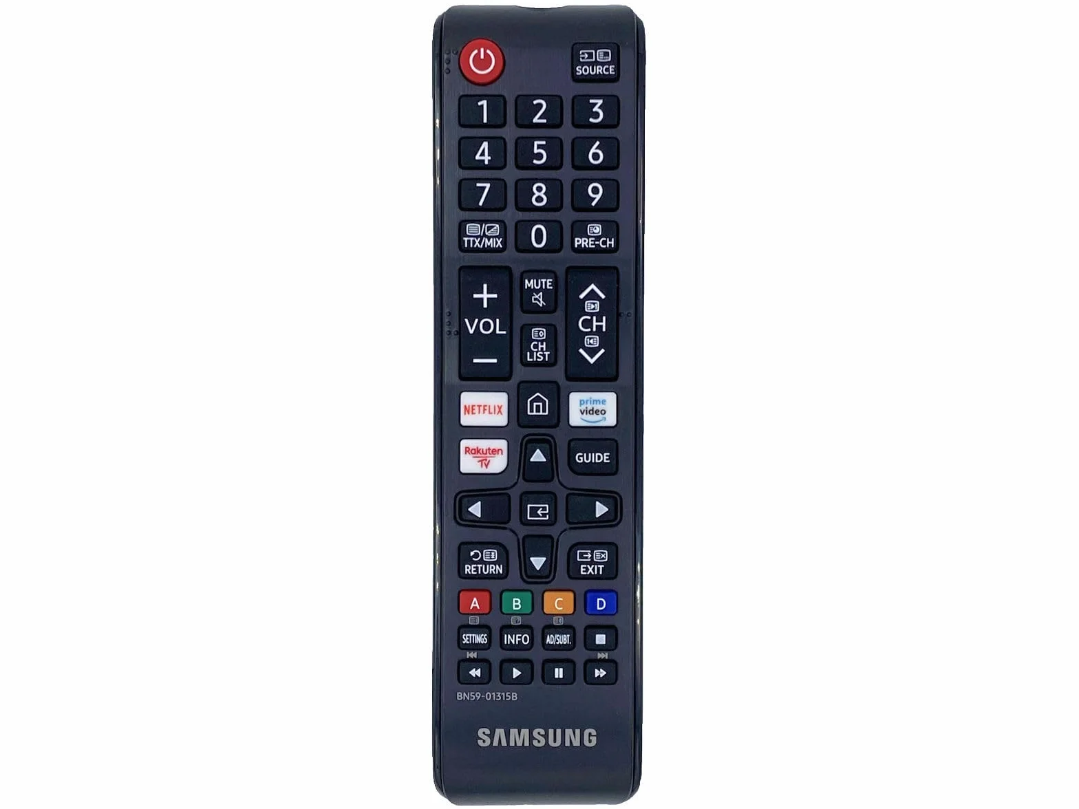 Telecomando originale BN59-01315B per Samsung UHD 4K TV UE43RU7100K UE43RU7100W UE43RU7102K UE43RU7105K UE43RU7170S UE43RU7170U UE43RU7172U UE43RU7175U UE43RU75U 7179U UE49RU7300K UE49RU7300W