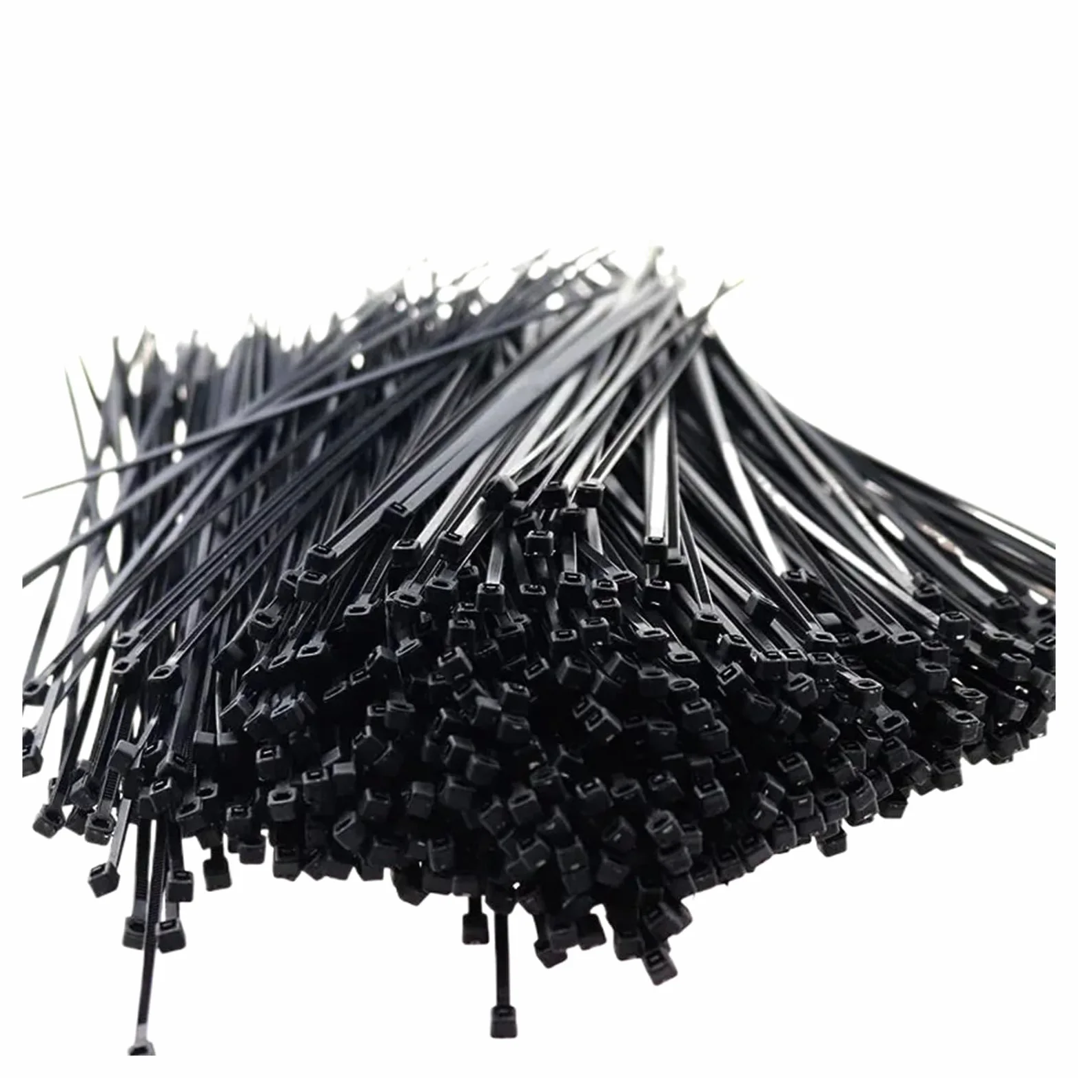 Fascette per Cavi Fascette stringicavo in Nylon, Fascette stringicavo, Fascette autobloccanti(5x300(Black) 100pcs)
