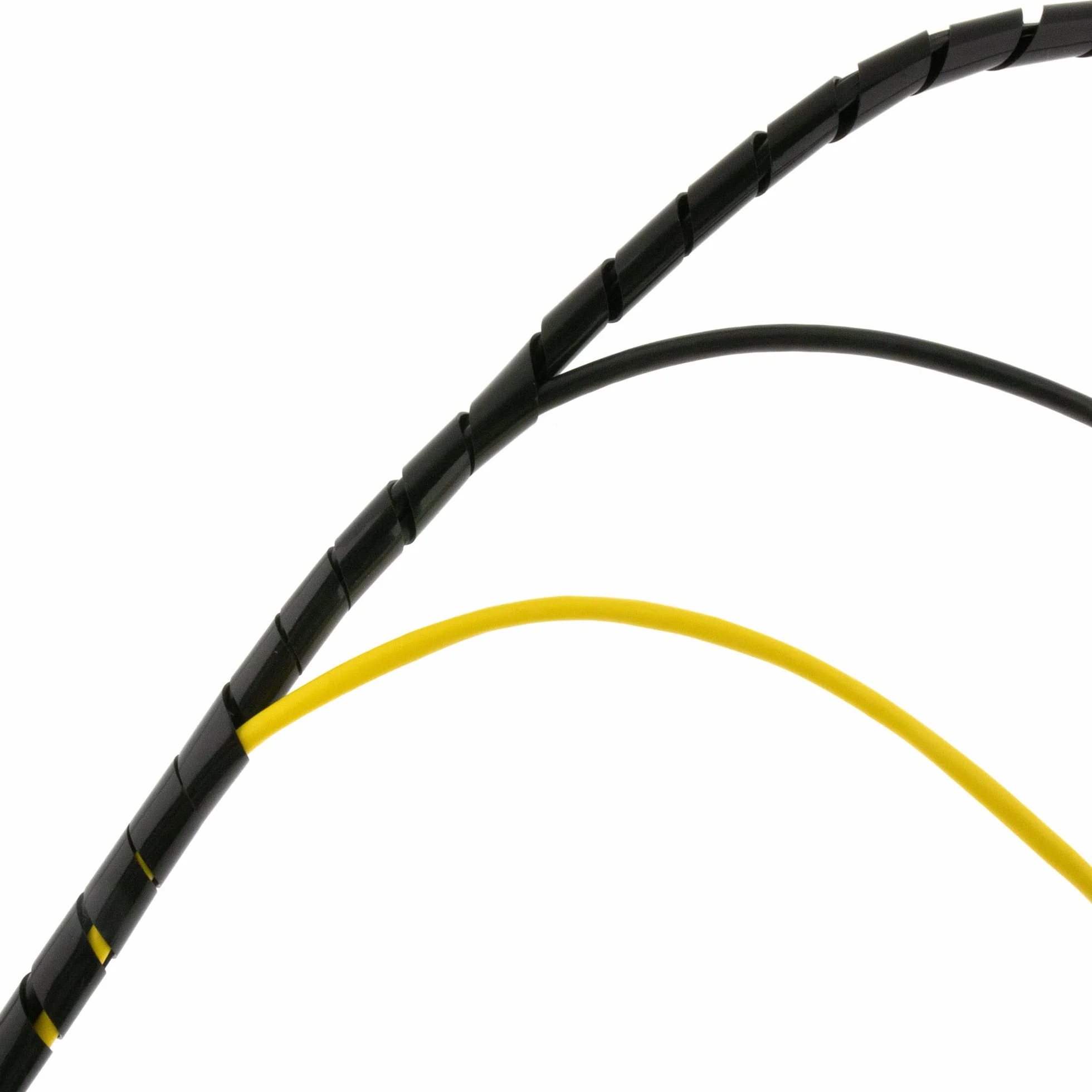 Seki Nastro a spirale 9 – 65 mm, 5 m, colore nero, tubo flessibile a spirale, protezione per cavi
