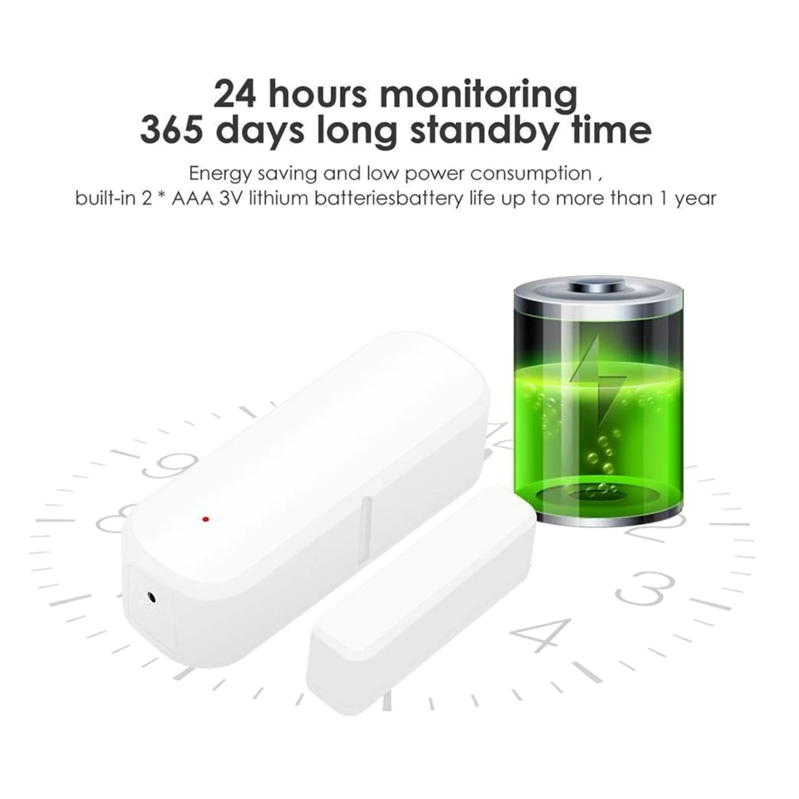 Smart Alarm Sensore Porta di Allarme di Sicurezza Domestica Intelligente Scena di avviso di Indipendenza Lavoro