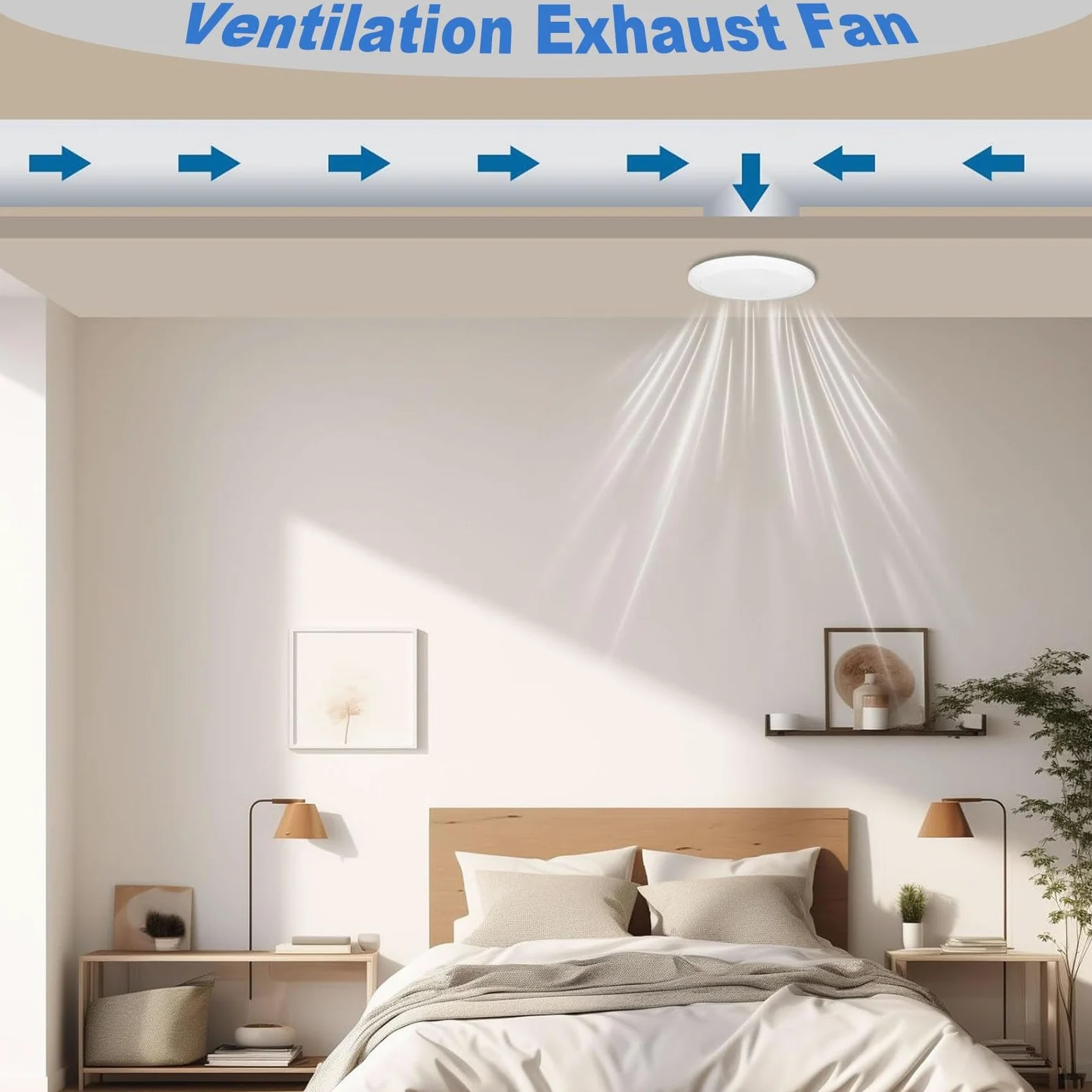 Coperture Rotonde per Prese d'Aria A Soffitto, Griglia di Ventilazione per Aria Condizionata, Filtro per Sistemi di Aria Fresca A Molla da Incasso(5pack,115mm (4 1/2"))