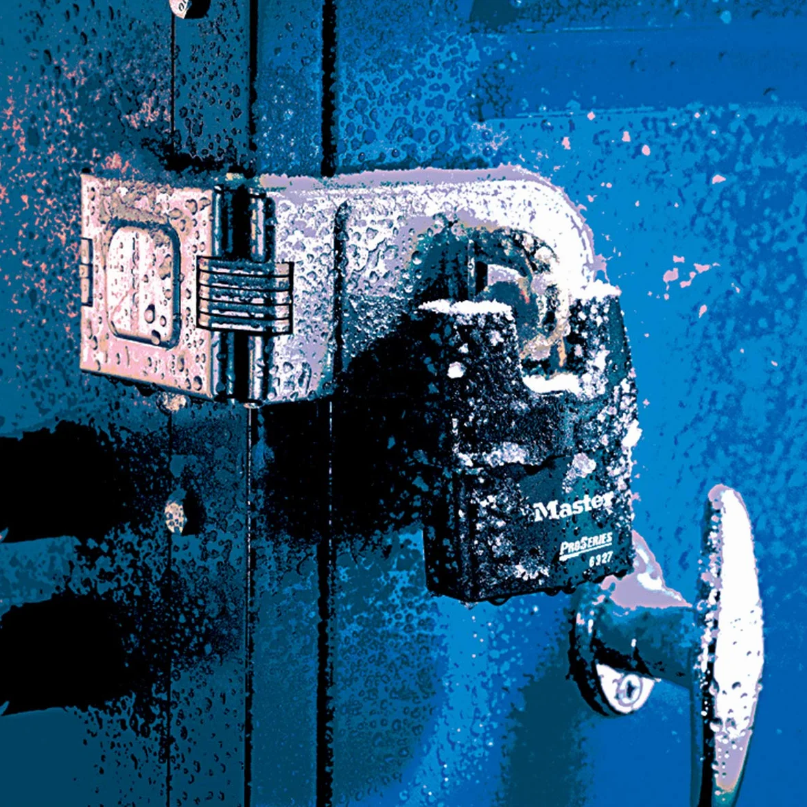 Master Lock 720EURD Chiavistello a Cerniera Singola 16 x 4,5 cm