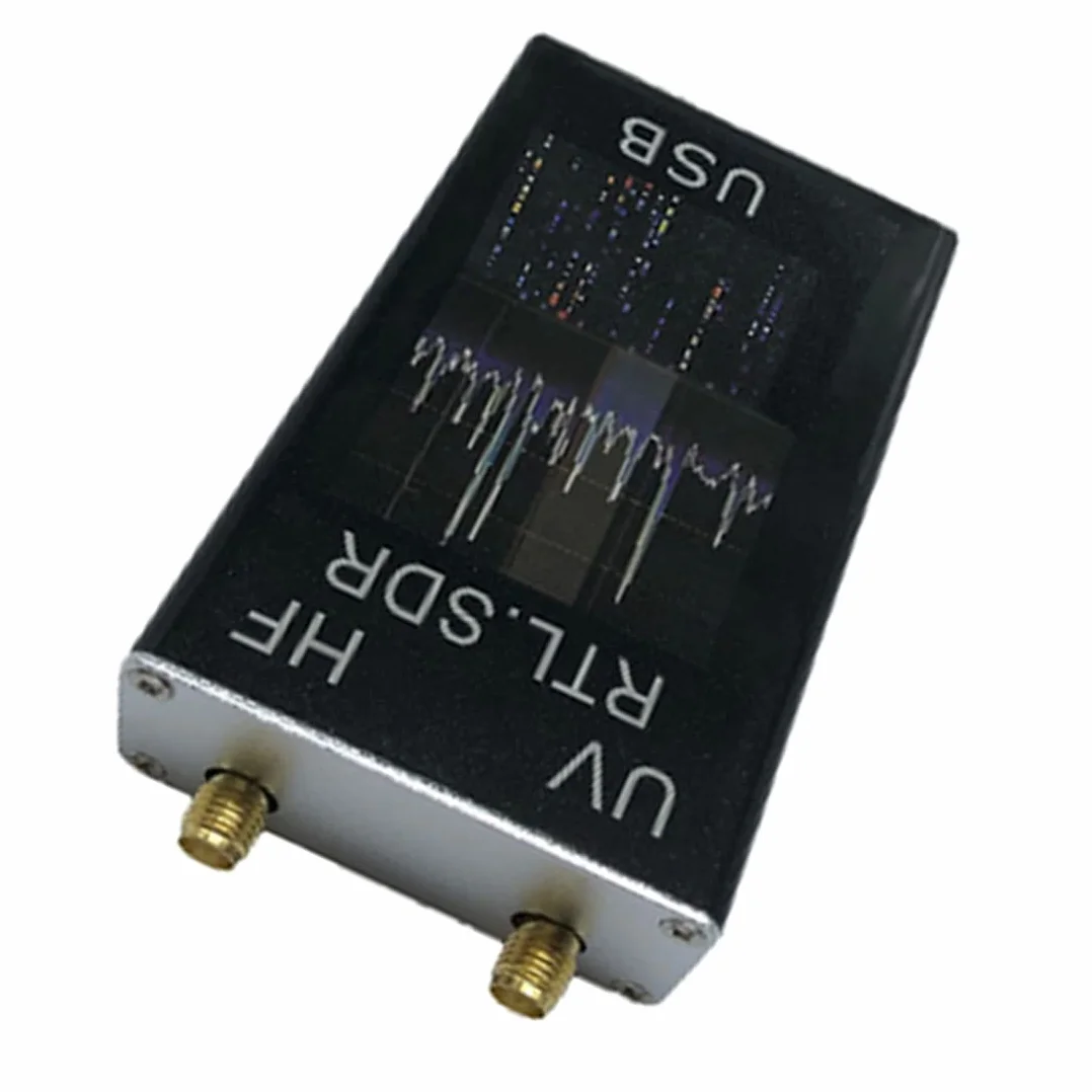 Ricevitore radio prosciutto 100KHz-1.7GHz Full Band UV HF -SDR USB Tuner RTLSDR Dongle USB con RTL2832U R820T2 SDR