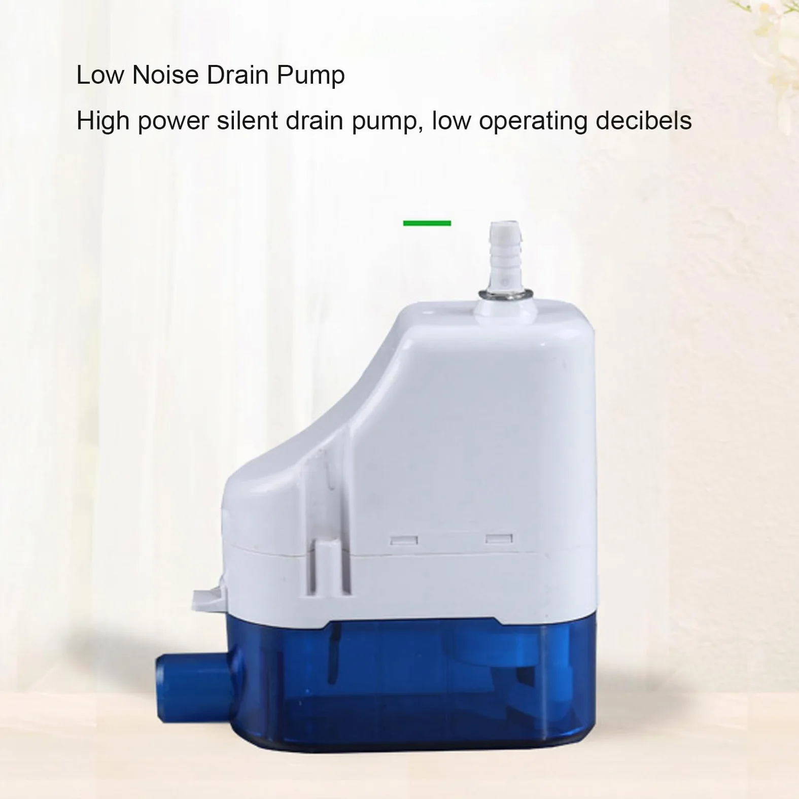 Pompa di Scarico Condensa Automatica Silenziosa 24 L/h per Condizionatore a Parete 1-3P, Sollevamento 10 M, per Casa/ufficio/negozio