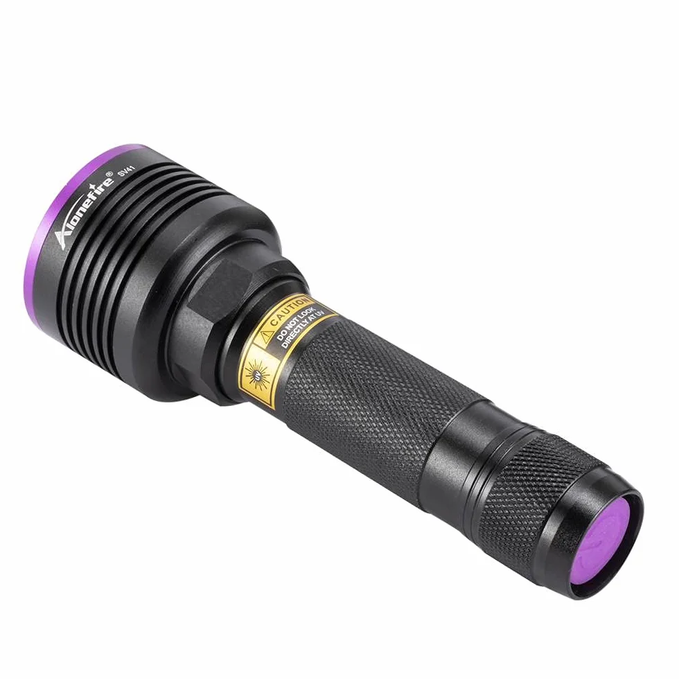 Alonefire SV41 Torcia UV Professionale 10W Ricaricabile Luce Nera 395nm