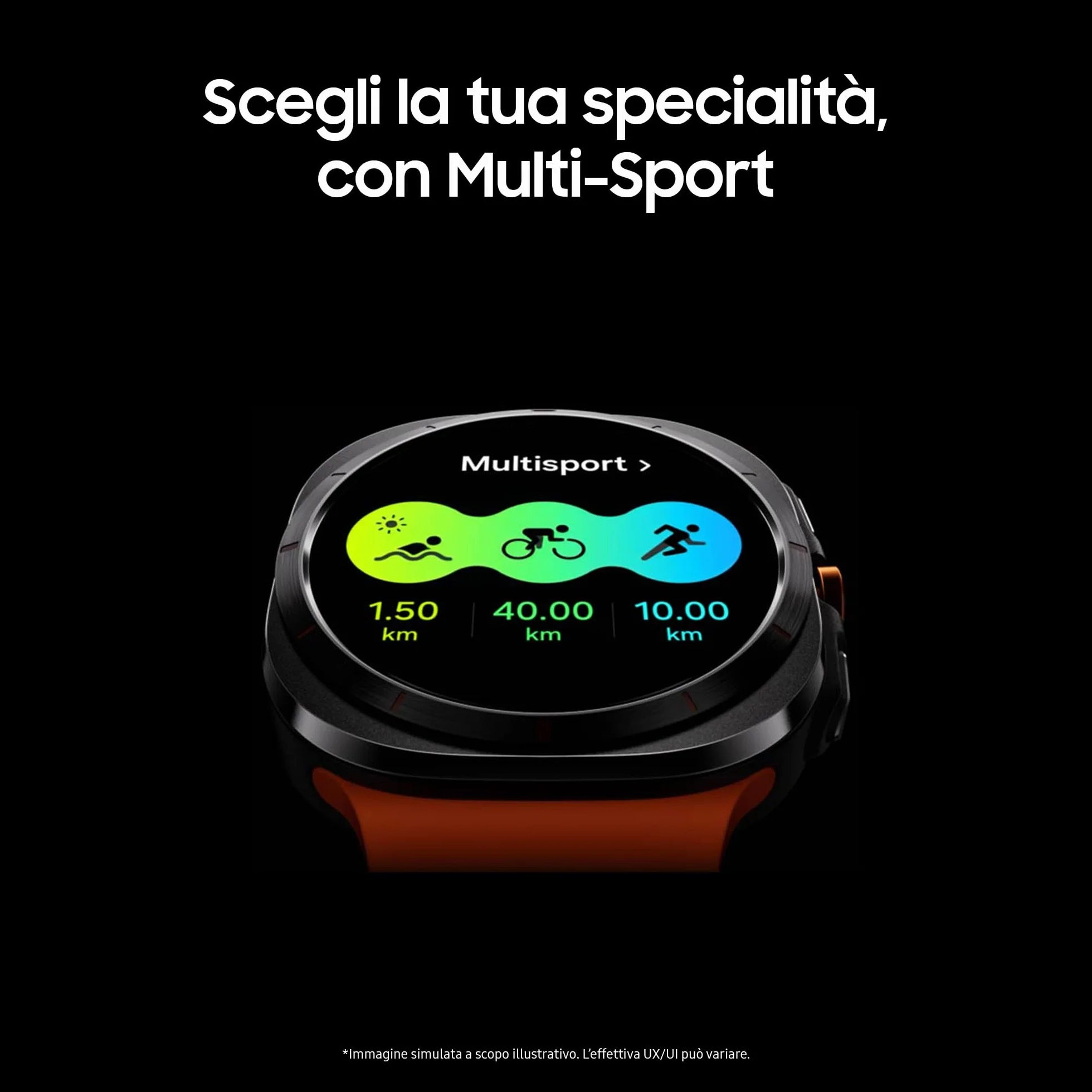 Samsung Galaxy Watch Ultra 2025 (Titanium Silver, LTE, 47mm) Smartwatch Galaxy AI, Design Resistente agli Urti, Batteria a Lunga Durata, Cassa in Titanio di Grado Aerospaziale [Versione Italiana]