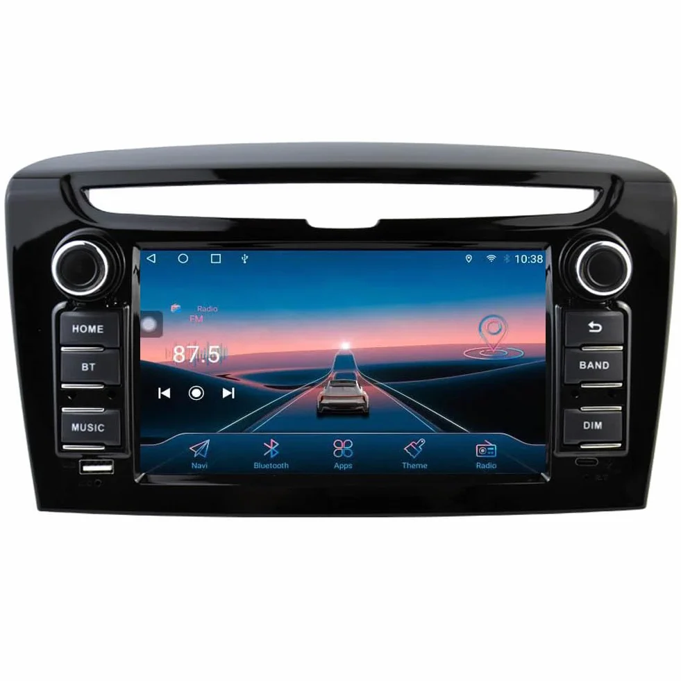 Autoradio da 7 pollici per Lancia Ypsilon Chrysler Ypsilon 2011-2020 Android 15 Carplay Navigazione Radio Lettore Video Multimediale Touch Screen Bluetooth GPS WiFi Android Auto (4 Core 2+32GB)
