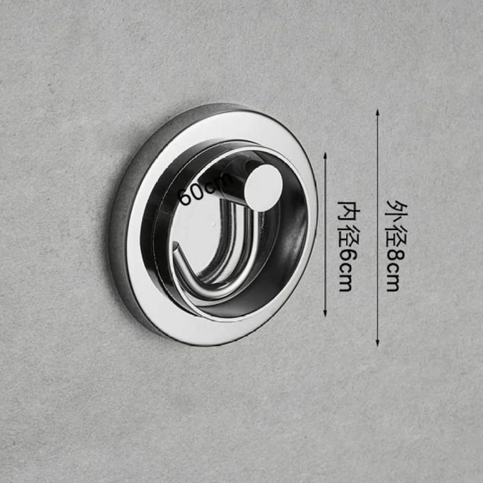 Ganci per accappatoio oro/nero Ganci per asciugamani da bagno in acciaio inossidabile Porta abiti Appendiabiti Ganci pieghevoli da cucina, Nero.